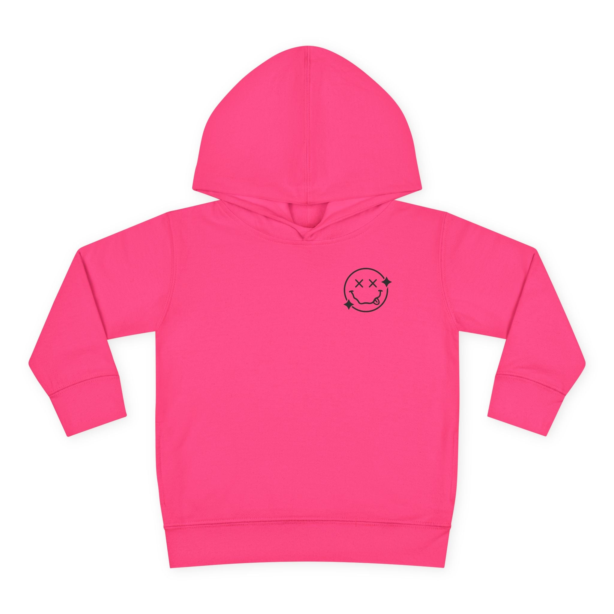 Toddler Hoodie — 'Wild Child' Checkerboard Graphic Pullover