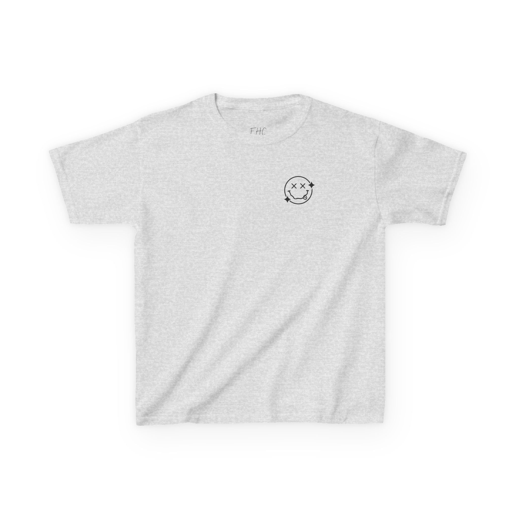 Kids Tee — 'Wild Child' Checkerboard Graphic