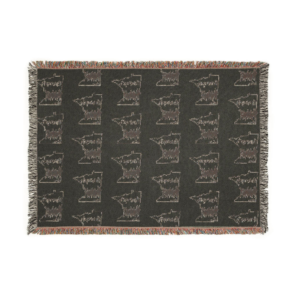 Minnesota Silhouette Woven Blanket