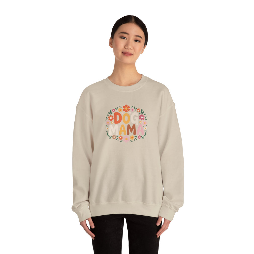 Dog Mama Floral Crewneck