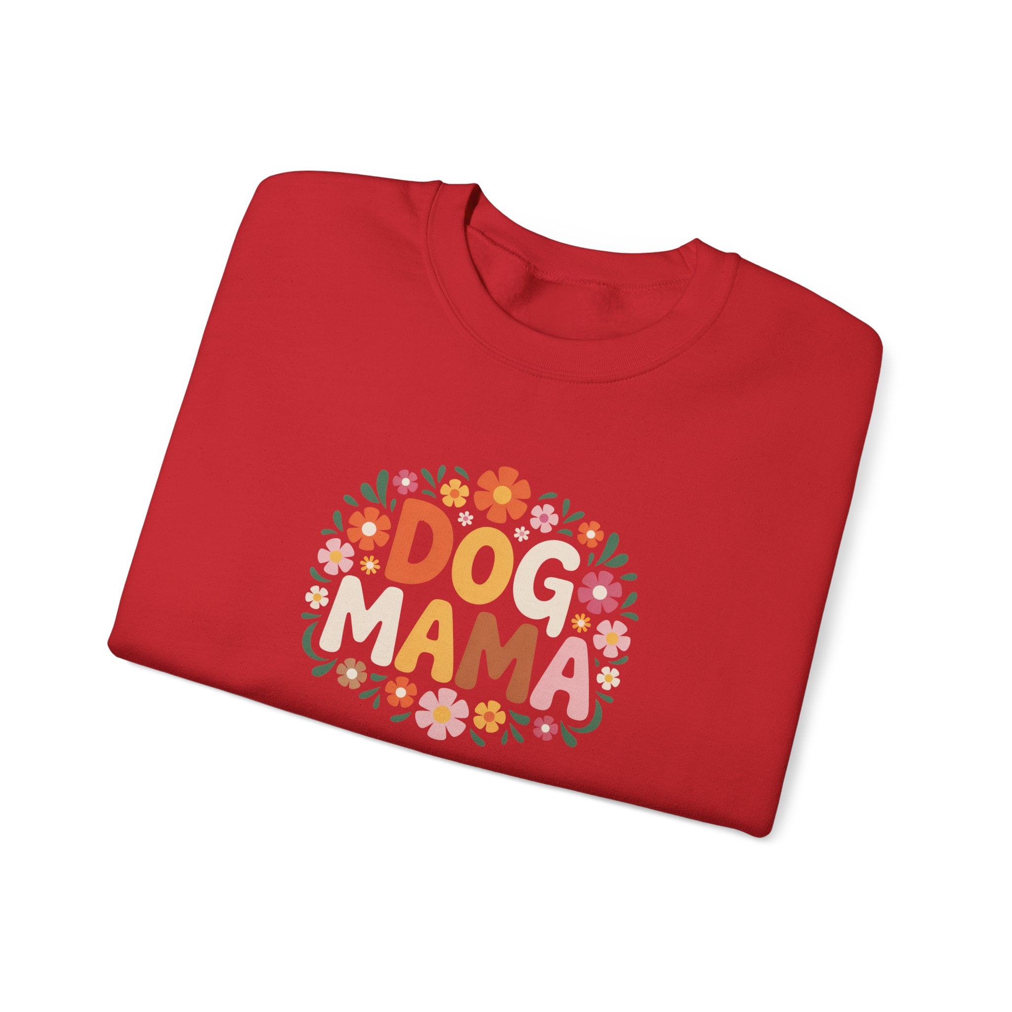 Dog Mama Floral Crewneck