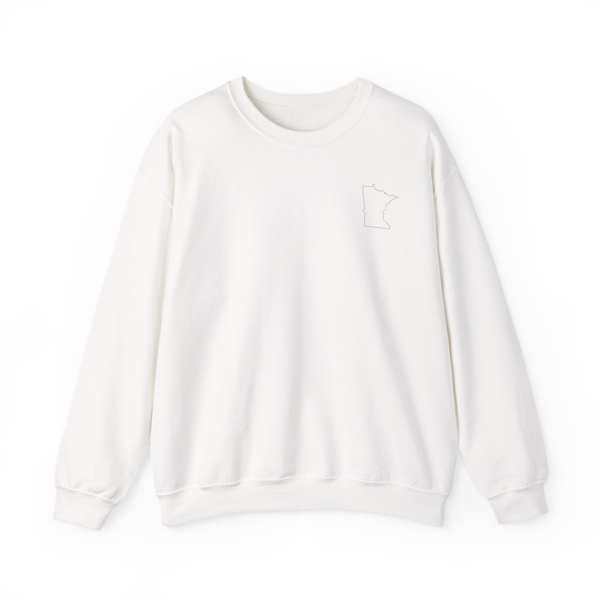 Minnesota 'Oh Ya You Betcha' Outline Crewneck