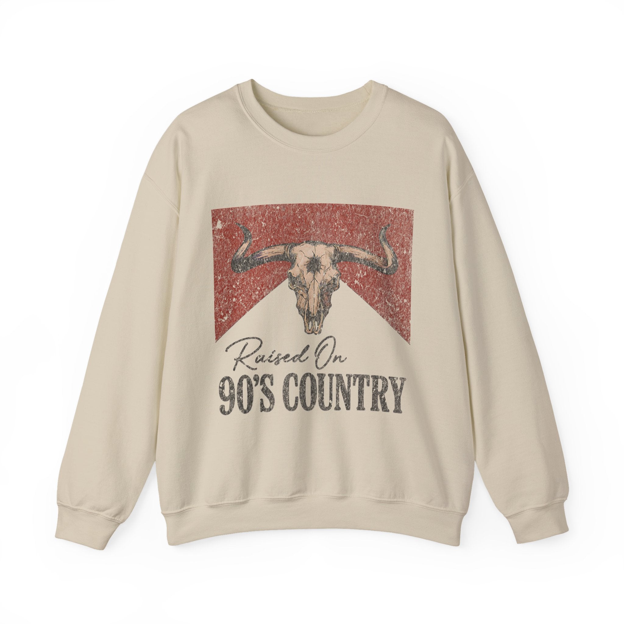 Raised On 90's Country Crewneck Sweatshirt