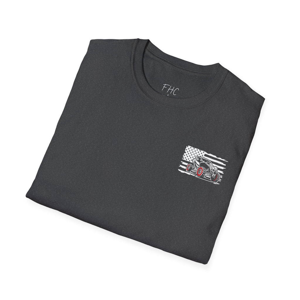 Off-Road UTV American Flag T-Shirt