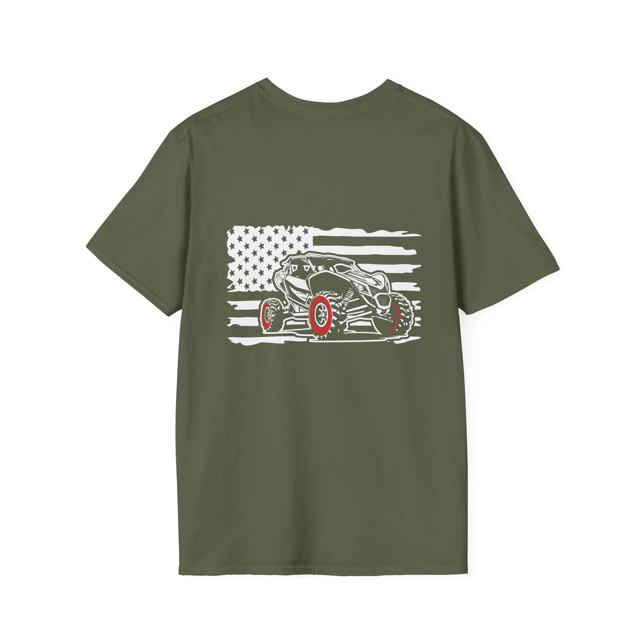 Off-Road UTV American Flag T-Shirt
