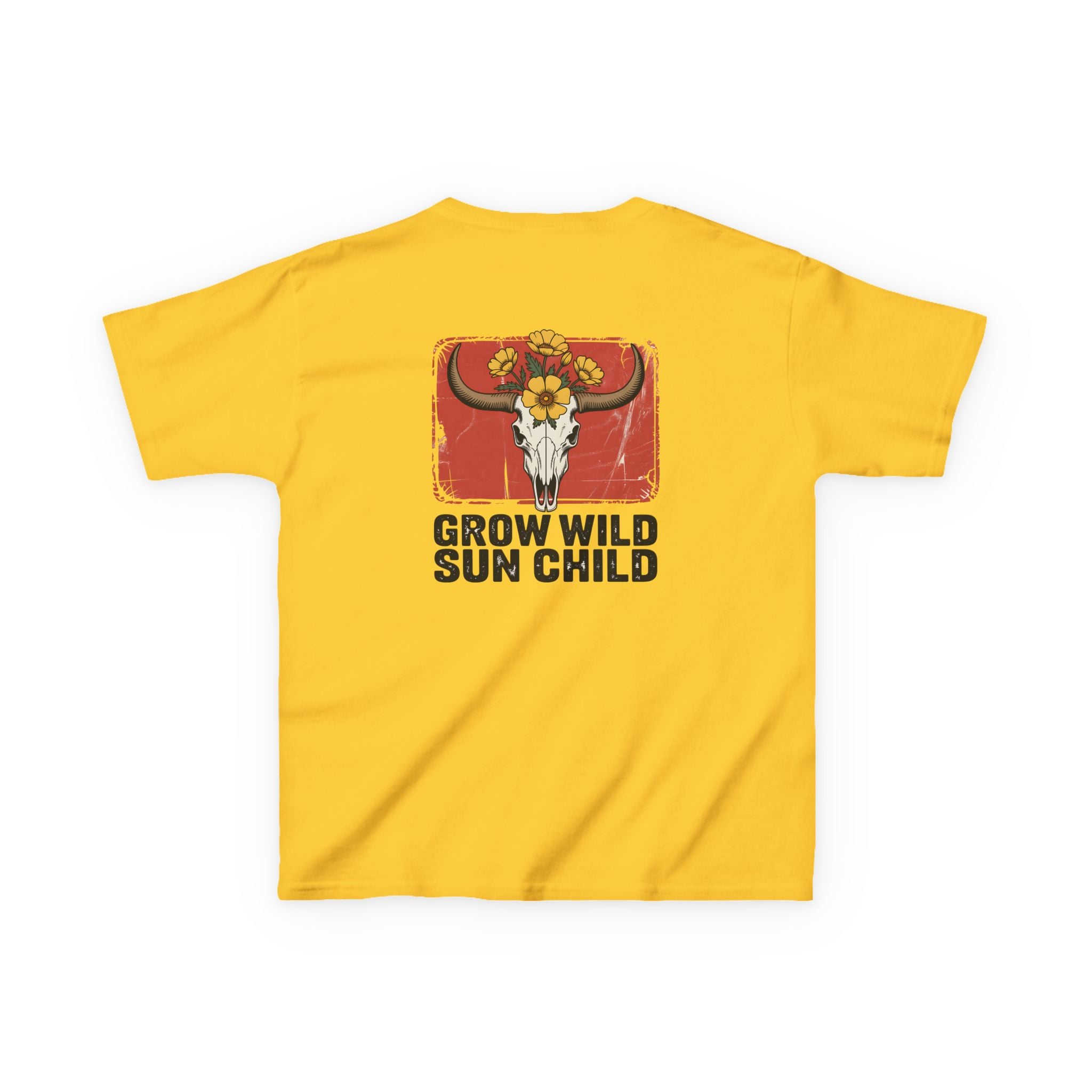 "Grow Wild Sun Child" Kids t-shirt