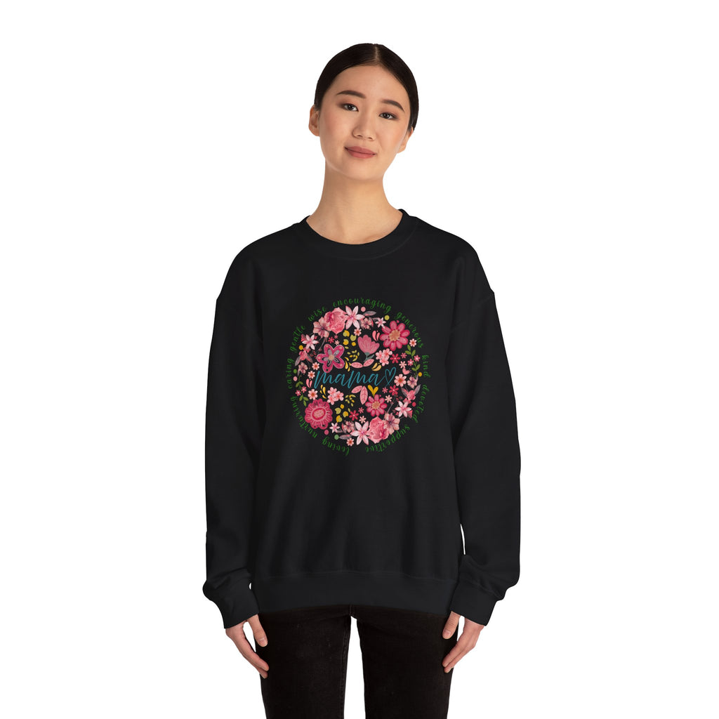 Mama Floral Crewneck