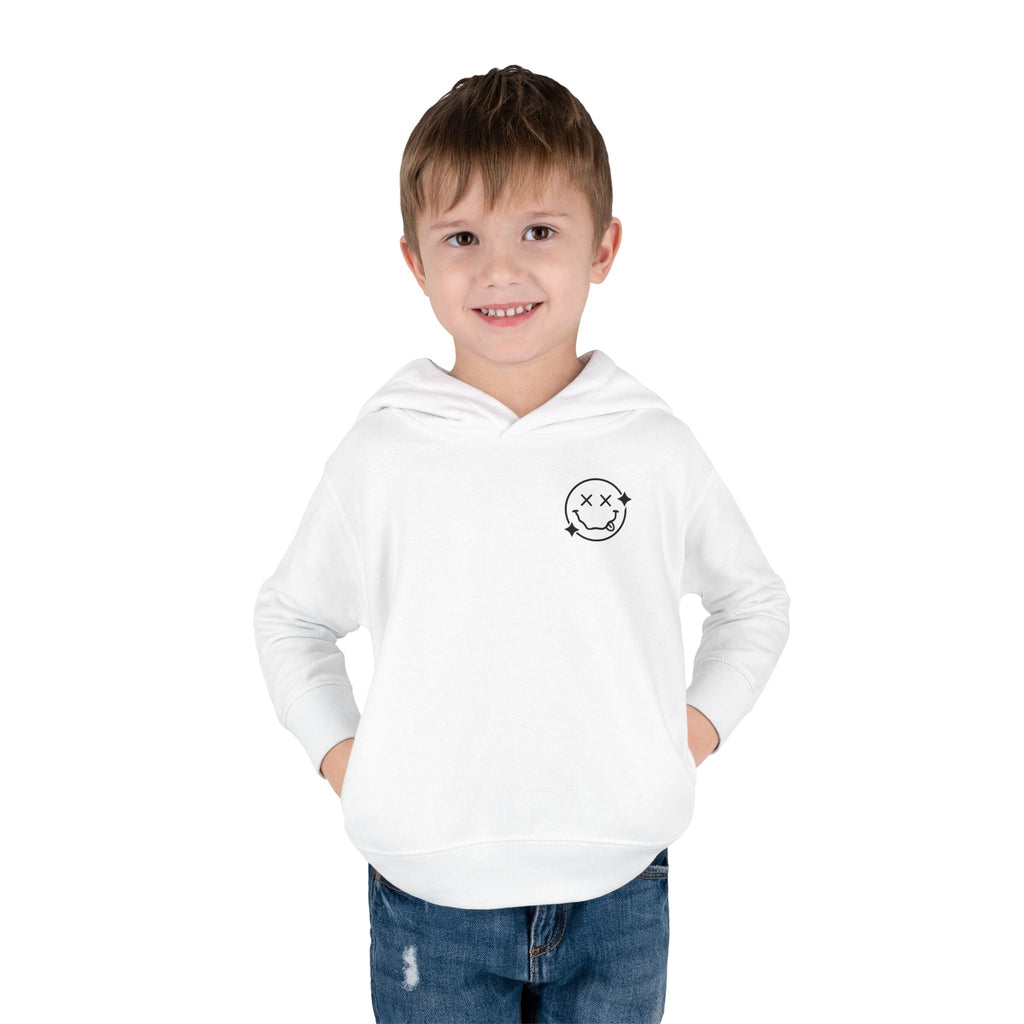 Toddler Hoodie — 'Wild Child' Checkerboard Graphic Pullover