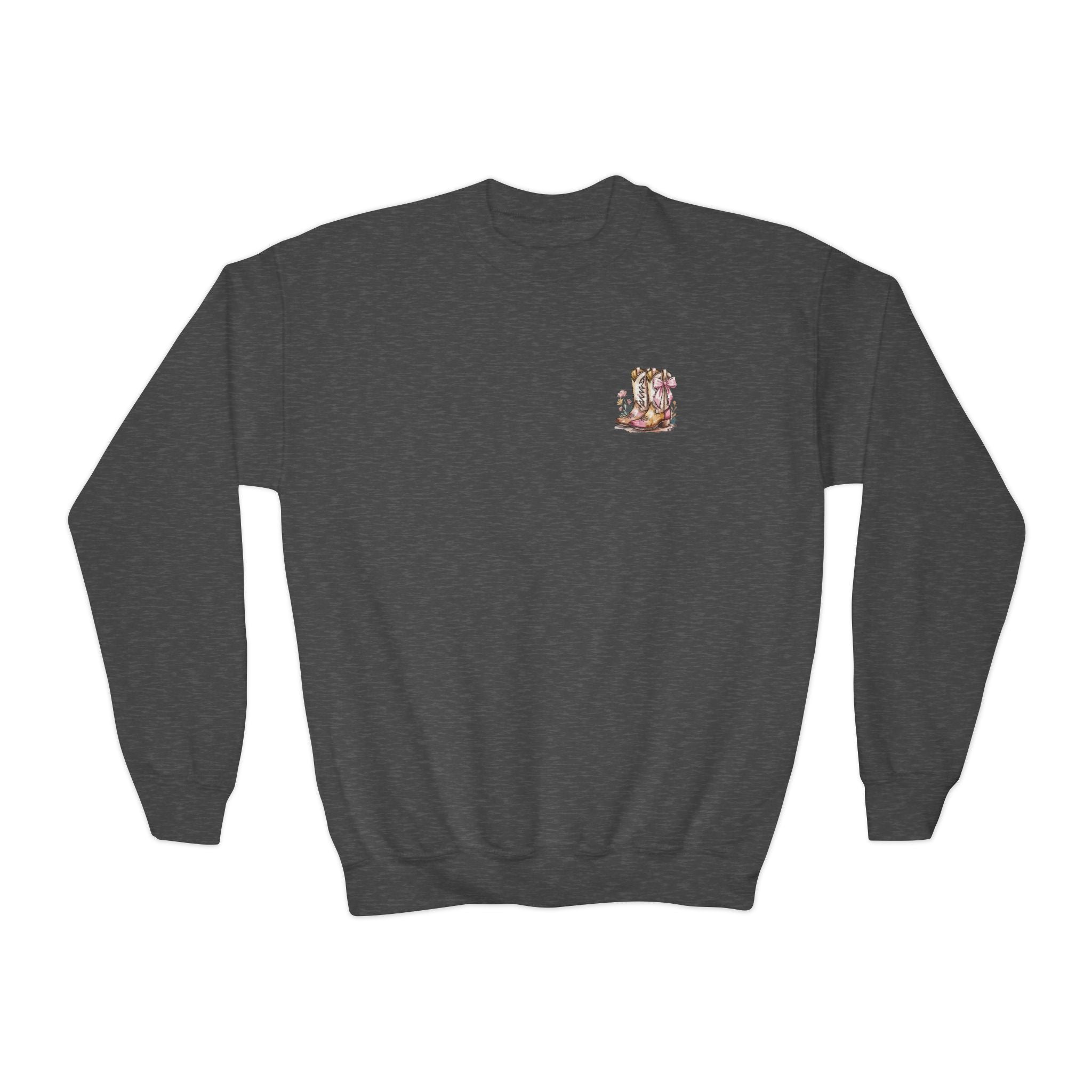 Youth Cowgirl Crewneck Sweatshirt