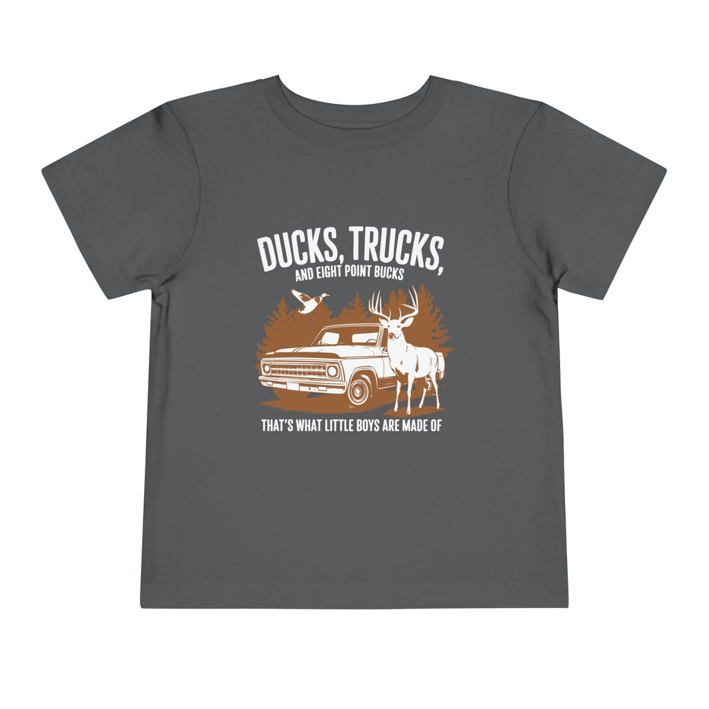 Ducks, Trucks, and Eight Point Bucks- Toddler Tee