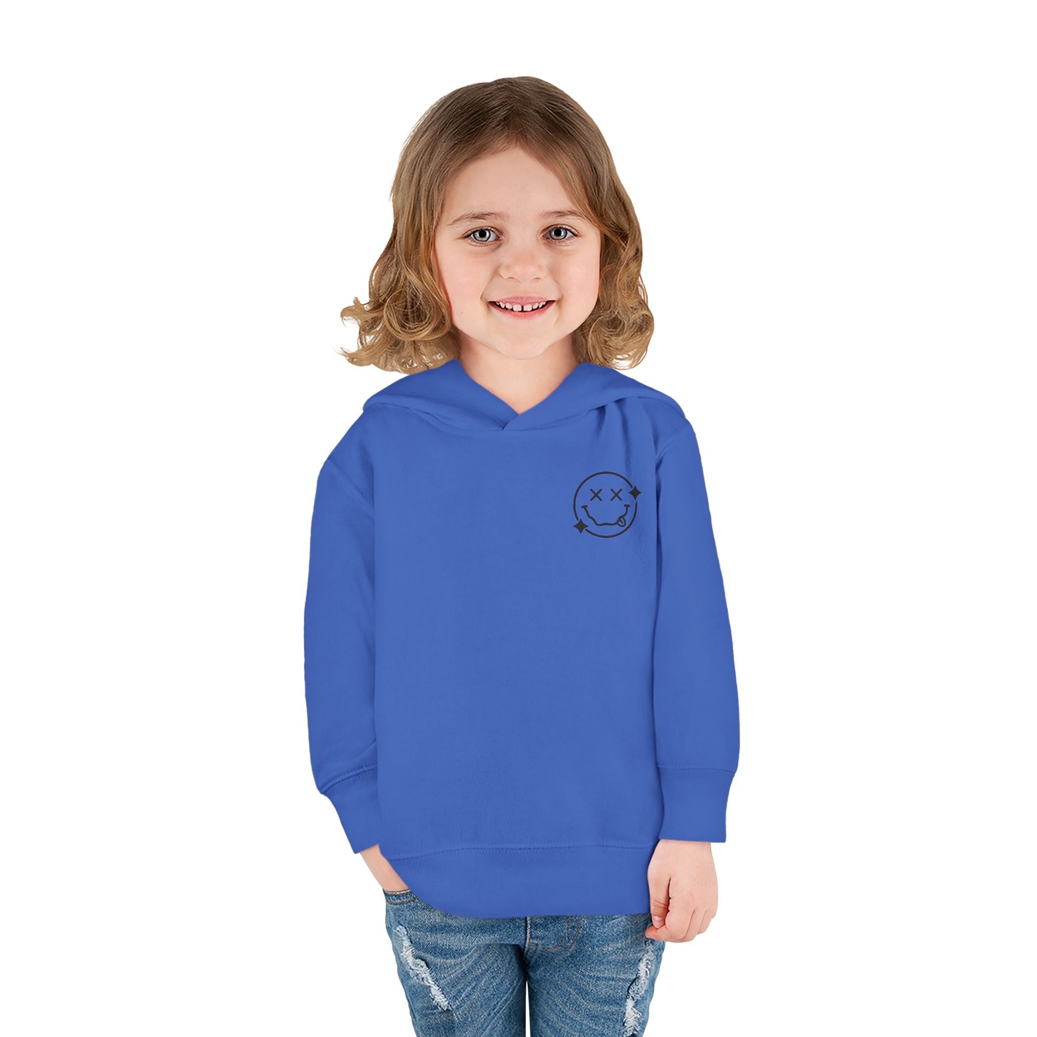 Toddler Hoodie — 'Wild Child' Checkerboard Graphic Pullover