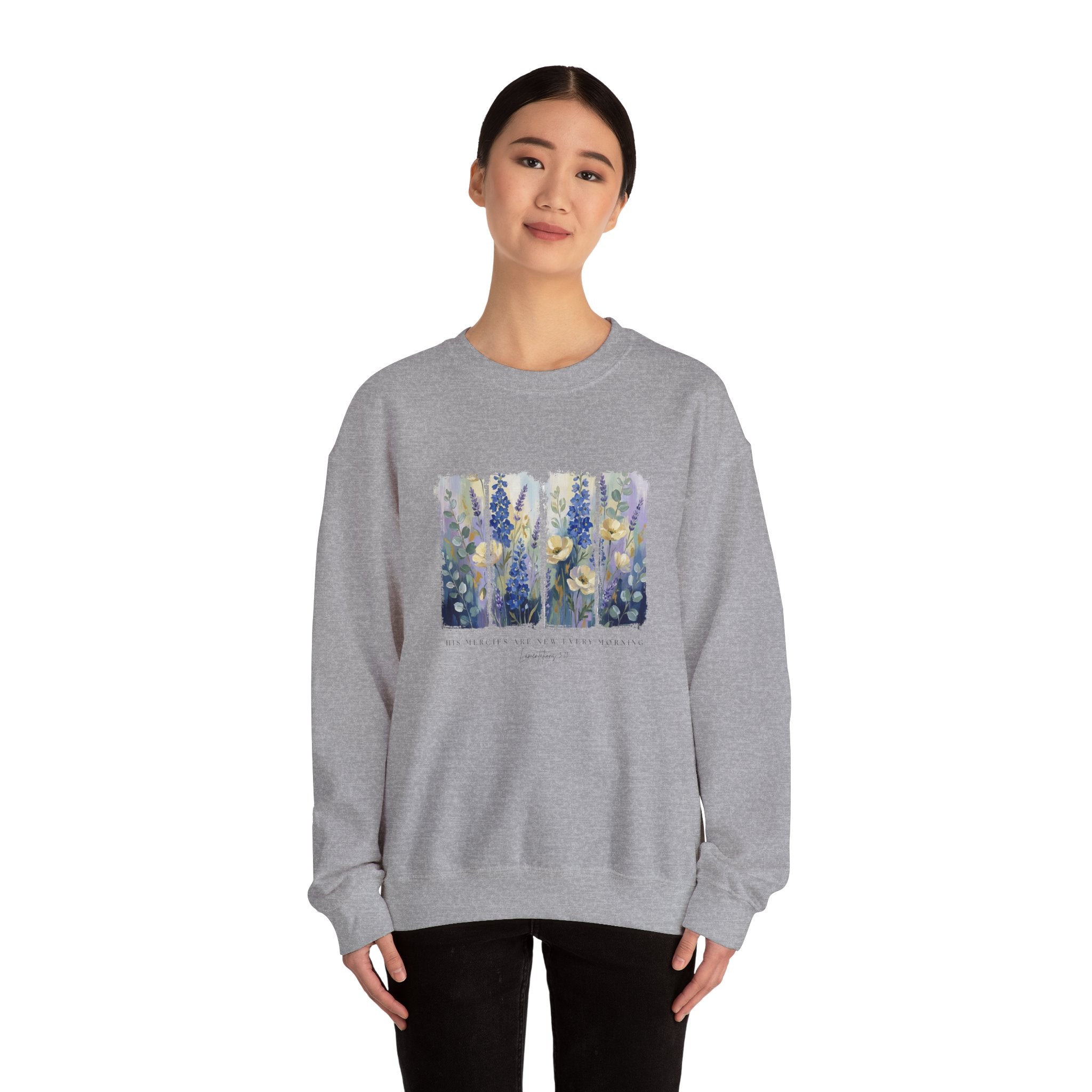 His Mercies Are New Every Morning- Crewneck