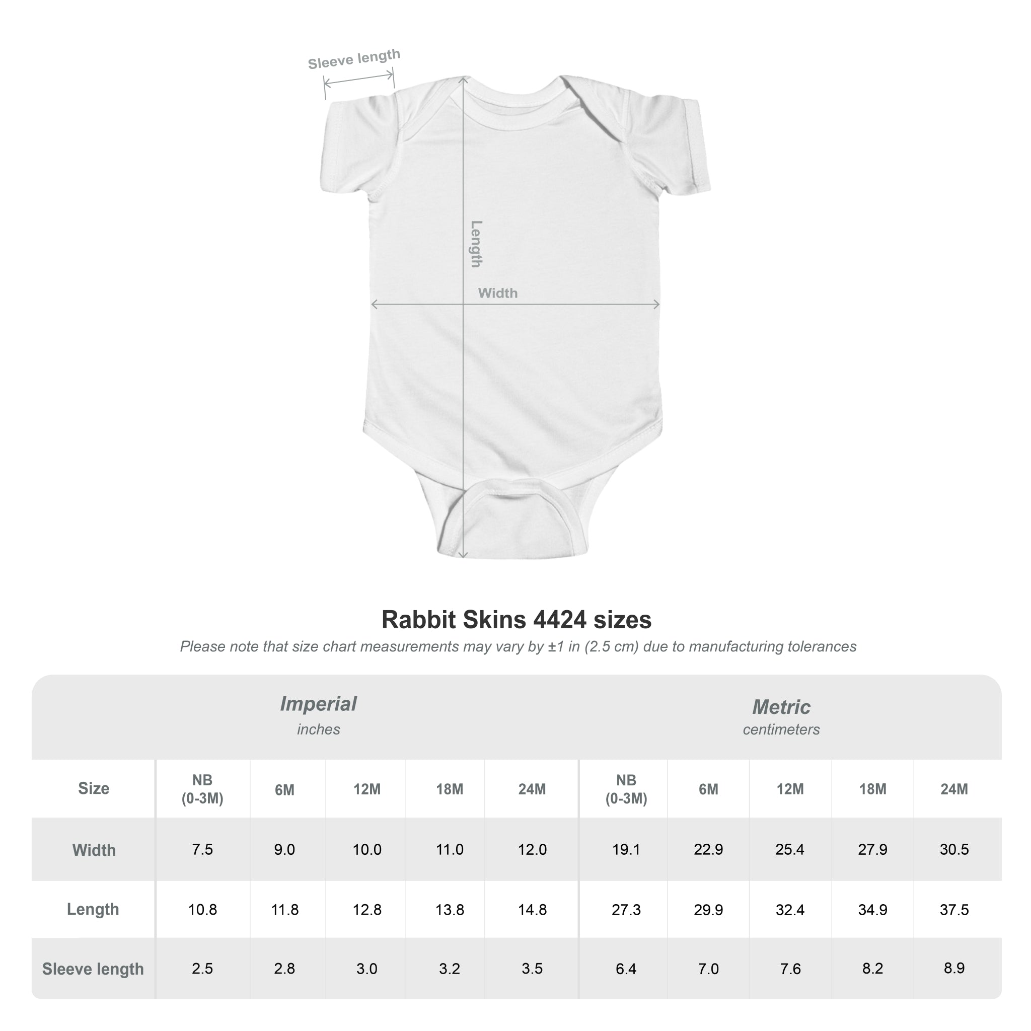 Locally Grown Infant Bodysuit