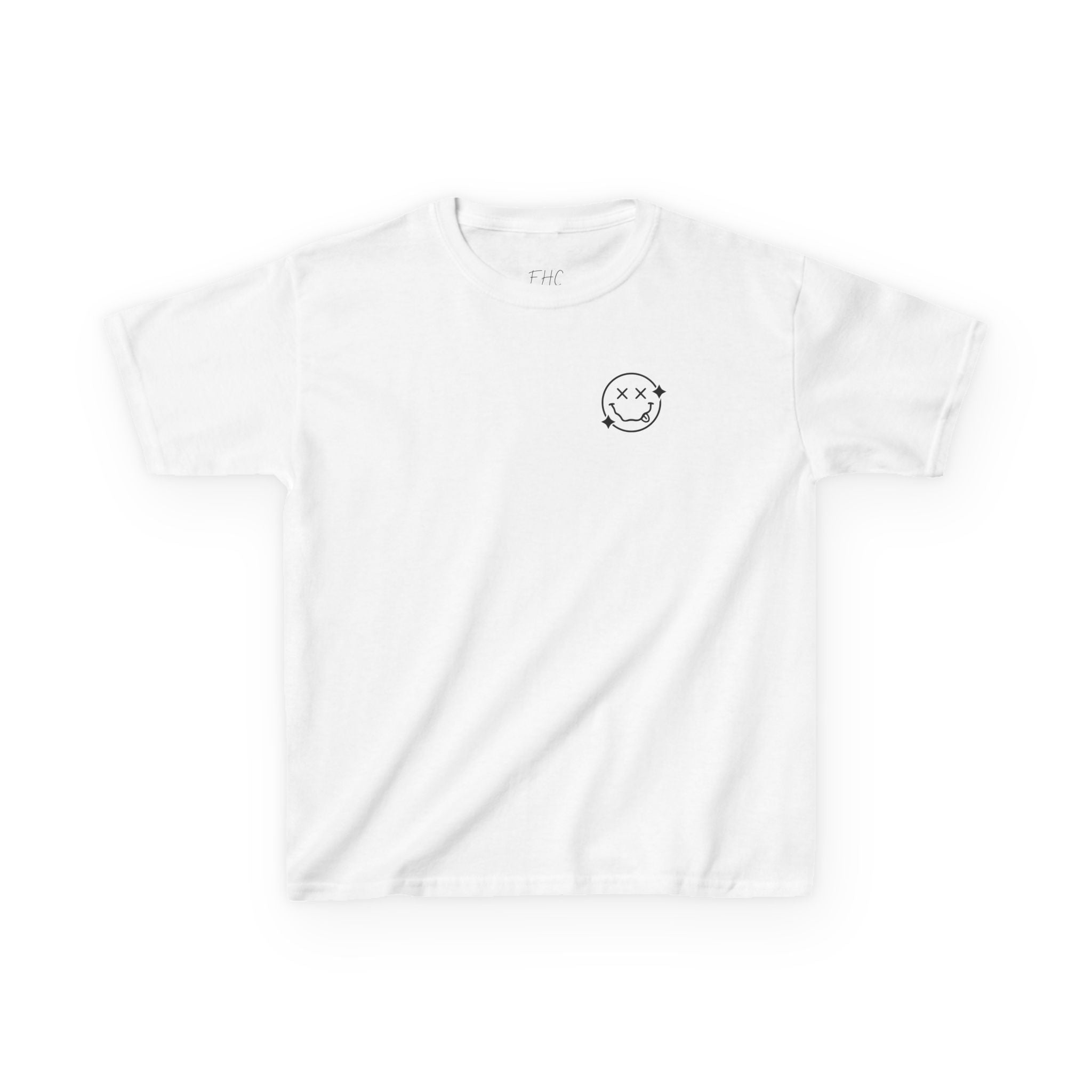 Kids Tee — 'Wild Child' Checkerboard Graphic