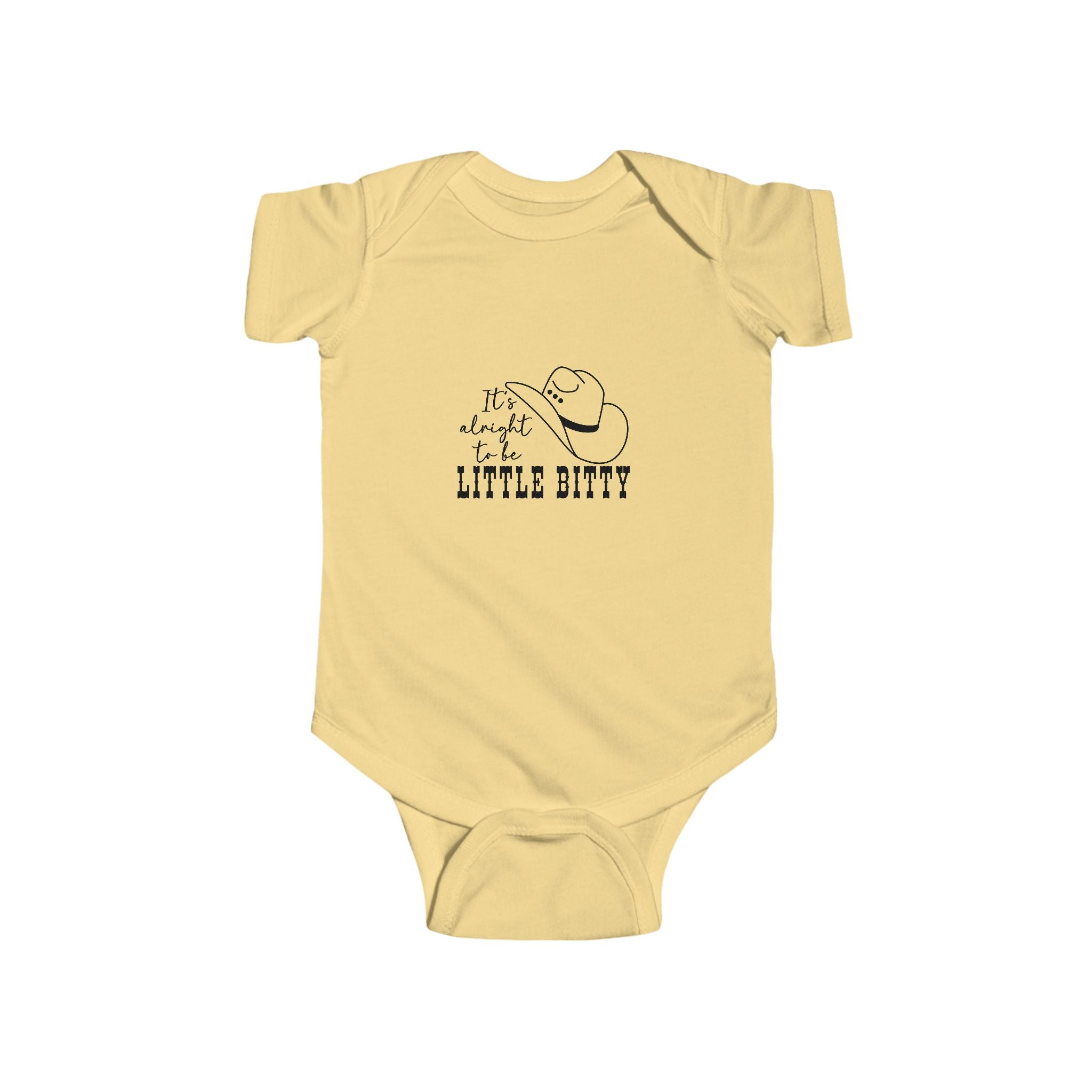 It's Alright To Little Bitty- Infant bodysuit