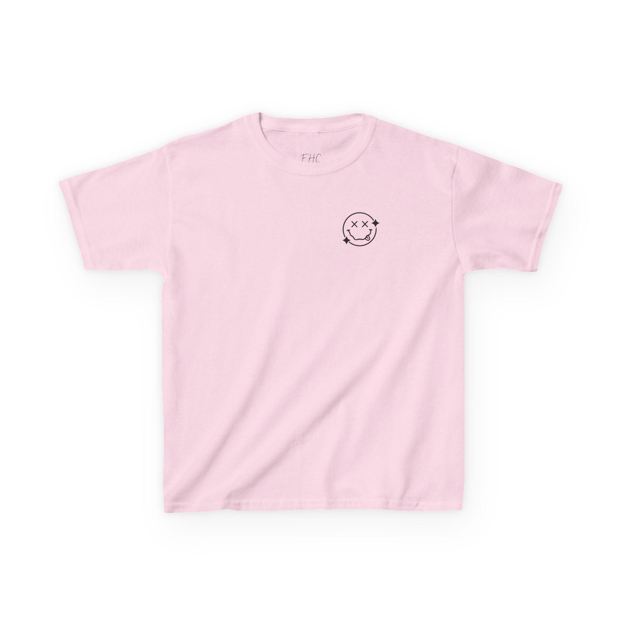 Kids Tee — 'Wild Child' Checkerboard Graphic