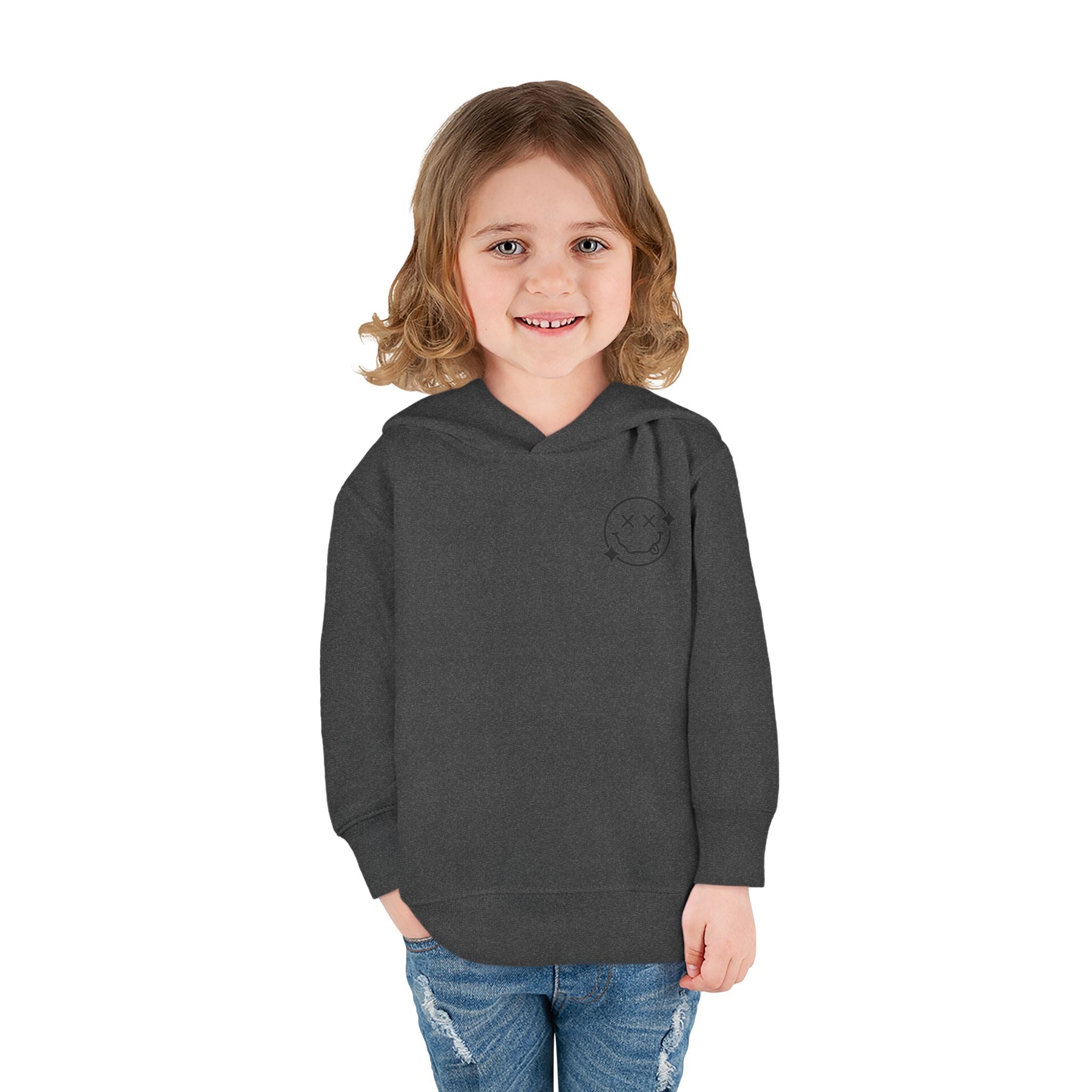 Toddler Hoodie — 'Wild Child' Checkerboard Graphic Pullover
