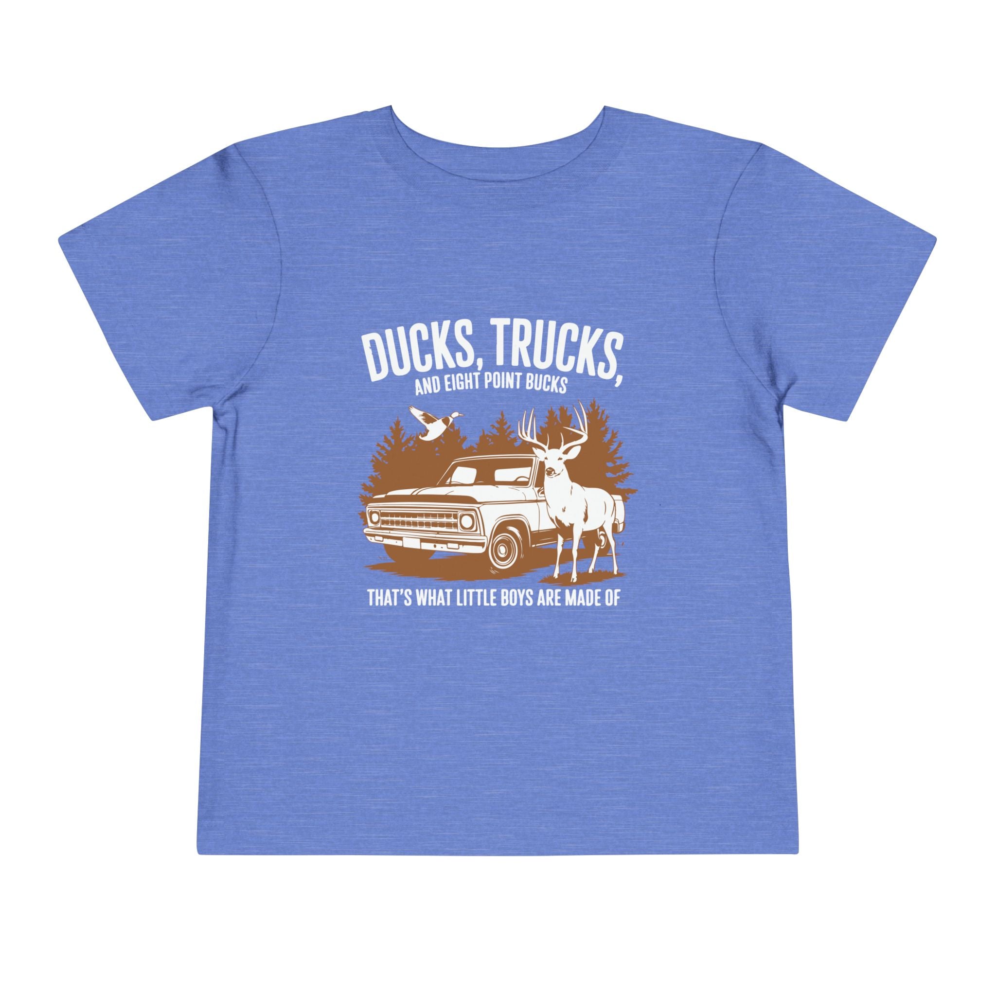 Ducks, Trucks, and Eight Point Bucks- Toddler Tee
