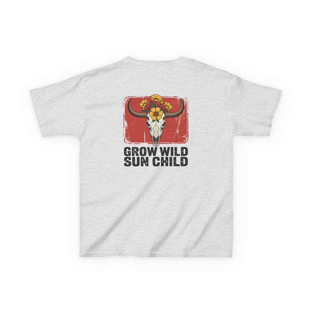 "Grow Wild Sun Child" Kids t-shirt