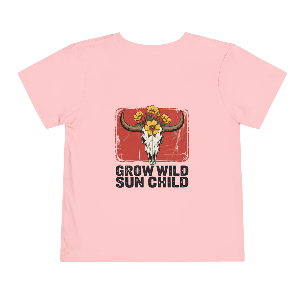 "Grow Wild Sun Child" toddler t-shirt