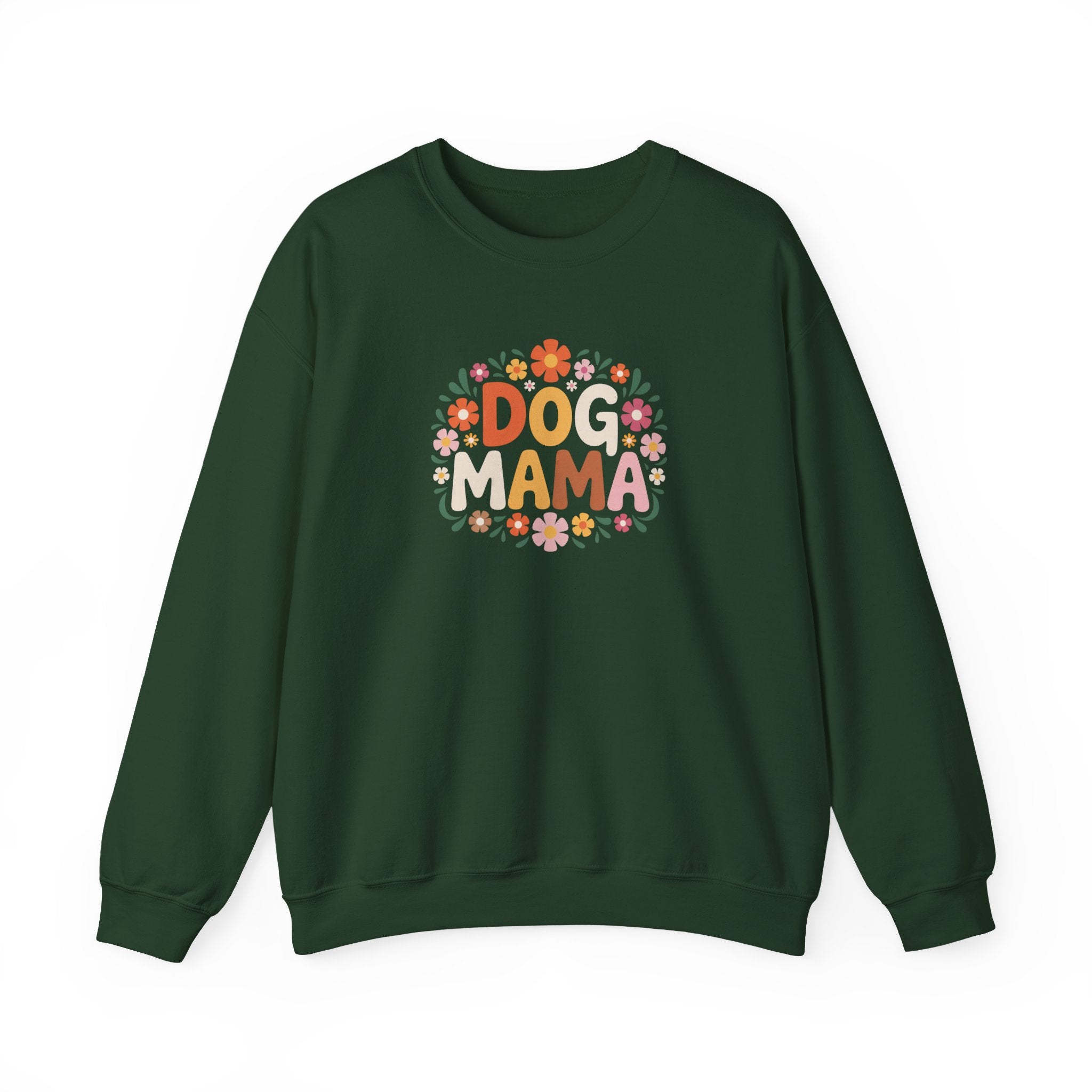 Dog Mama Floral Crewneck