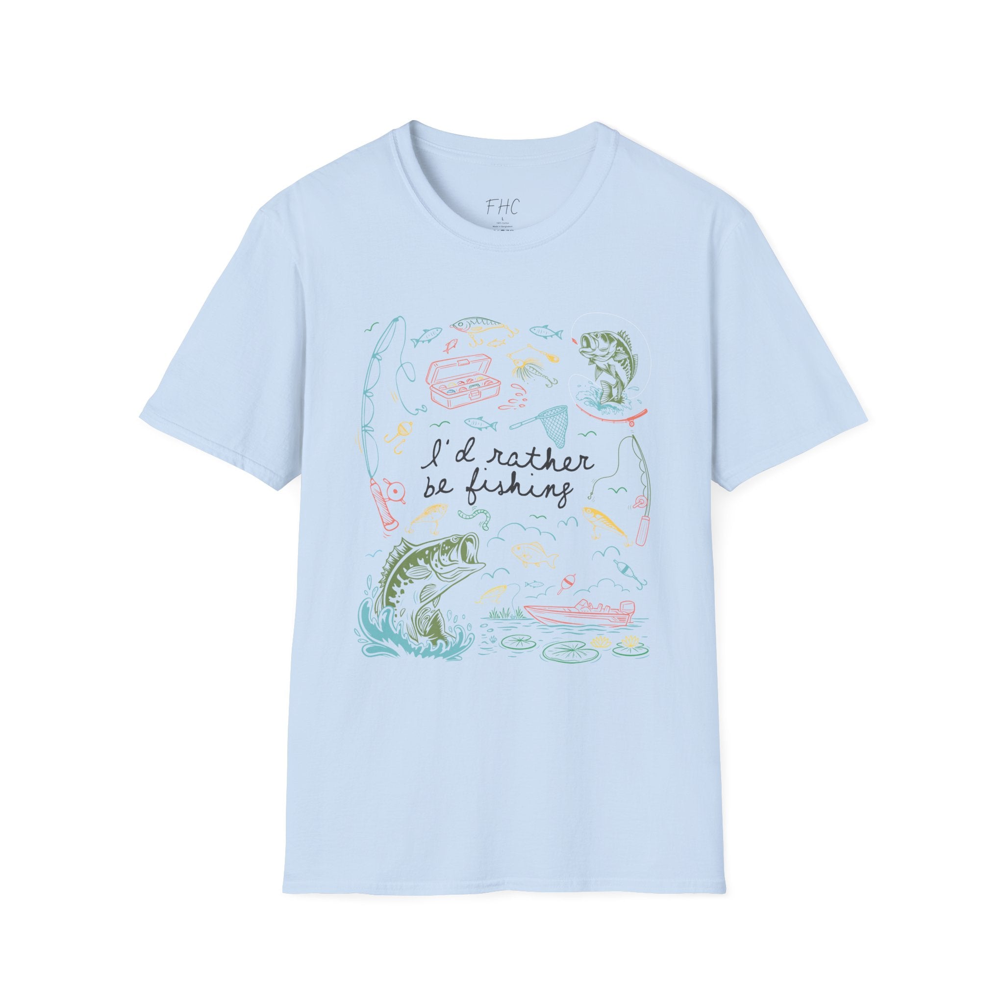 I'd Rather Be Fishing T-Shirt