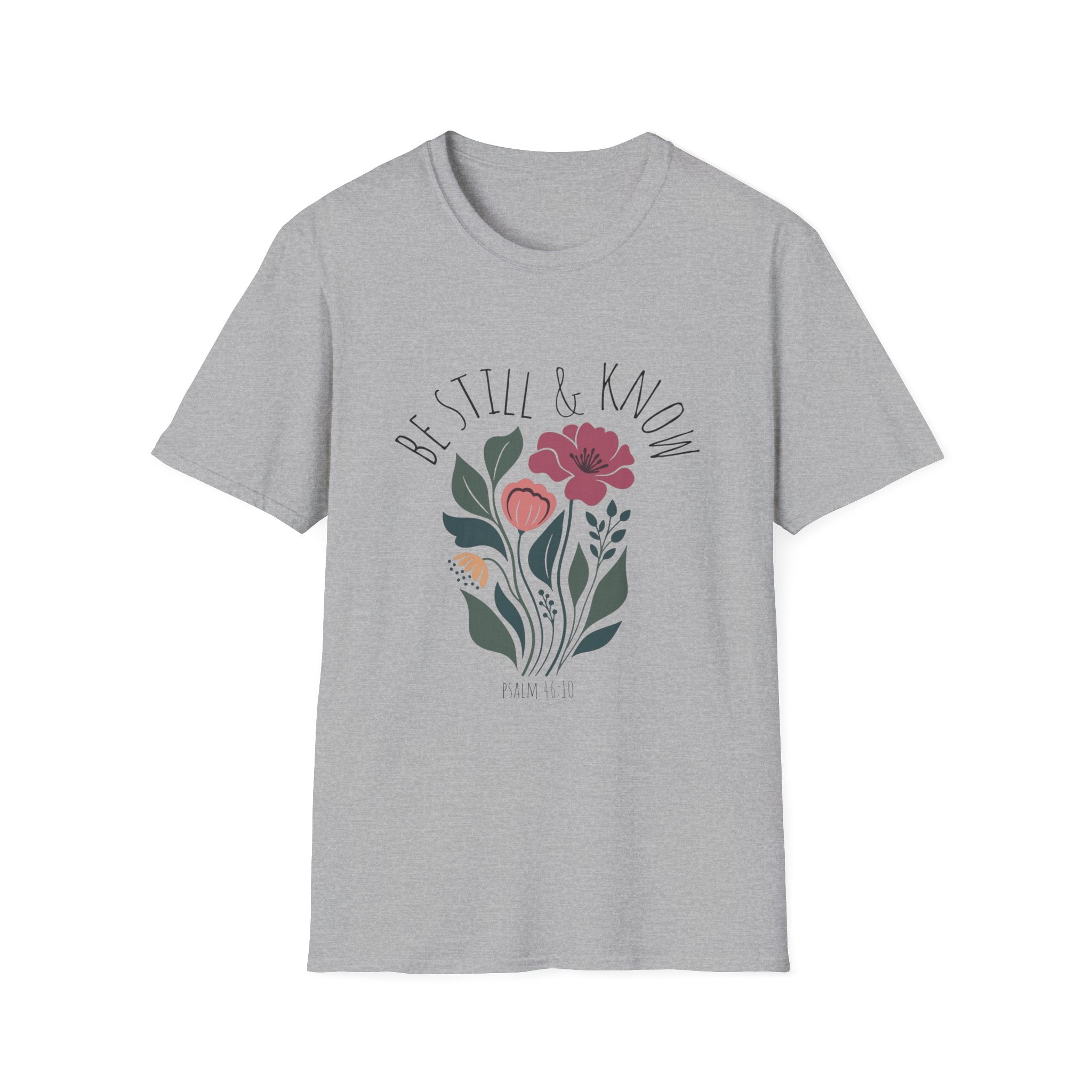 Be Still & Know Floral T-Shirt