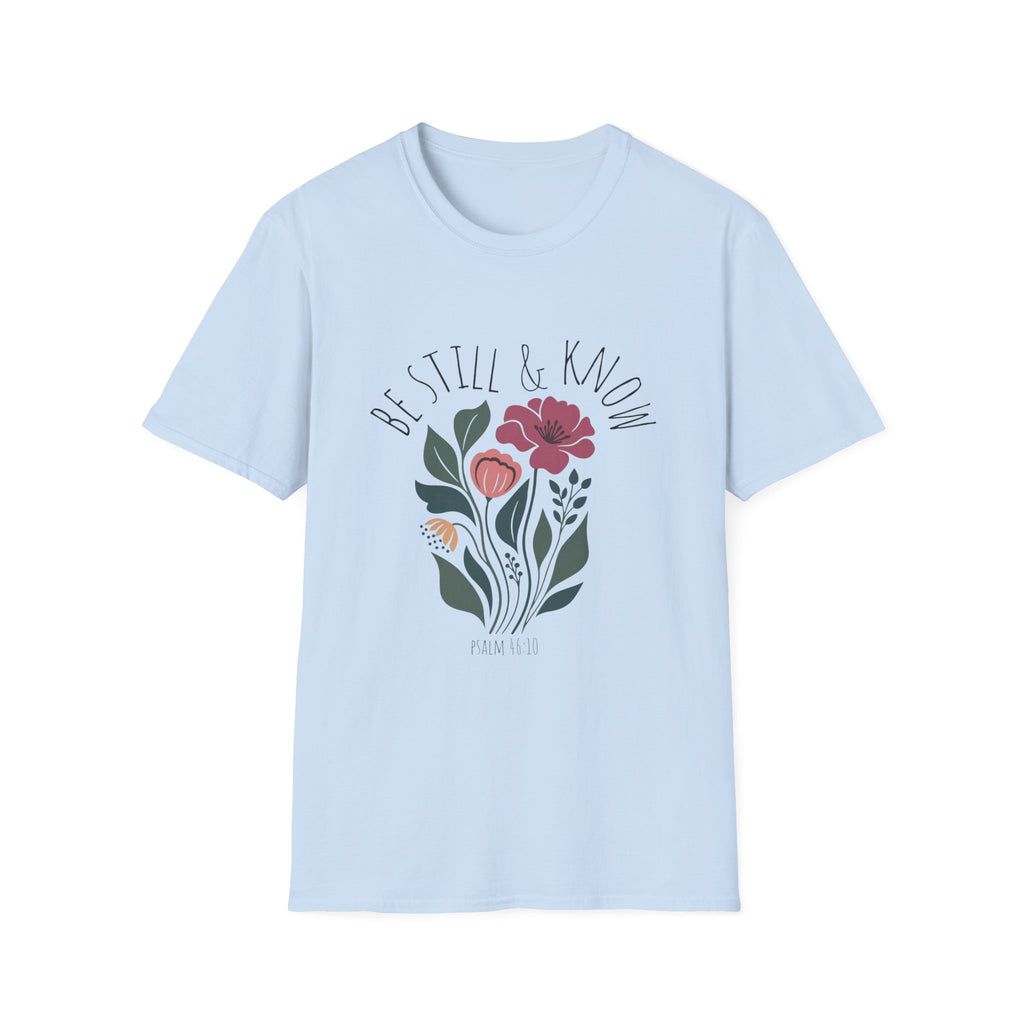 Be Still & Know Floral T-Shirt