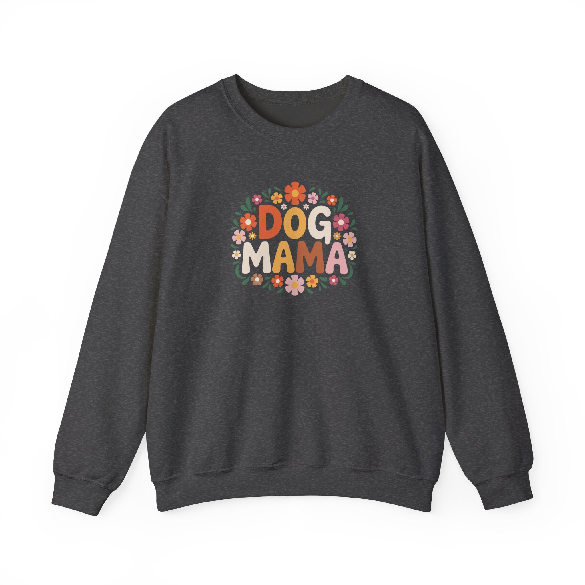 Dog Mama Floral Crewneck