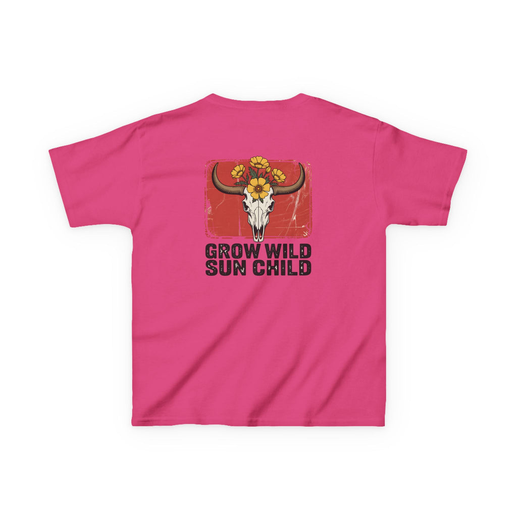 "Grow Wild Sun Child" Kids t-shirt