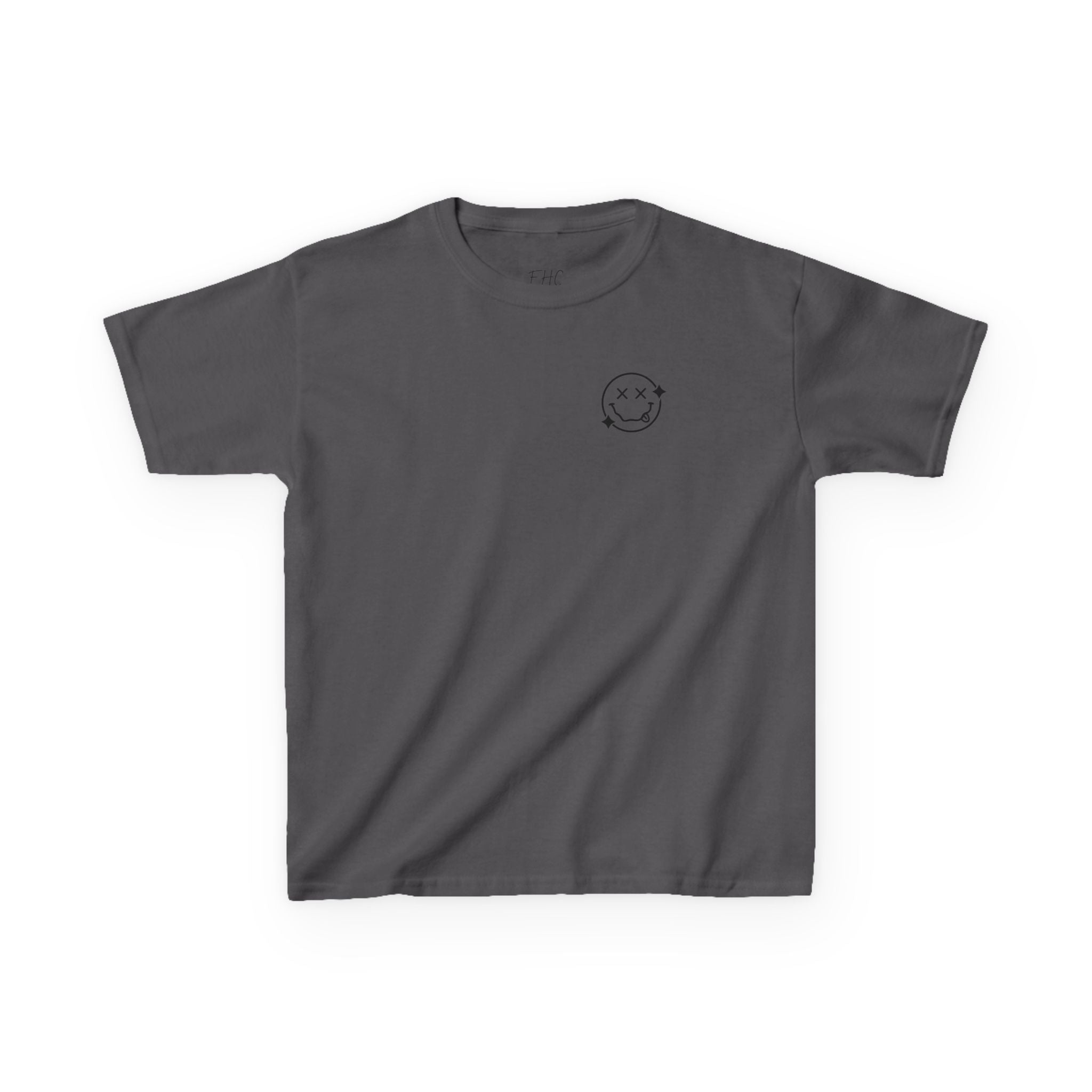 Kids Tee — 'Wild Child' Checkerboard Graphic