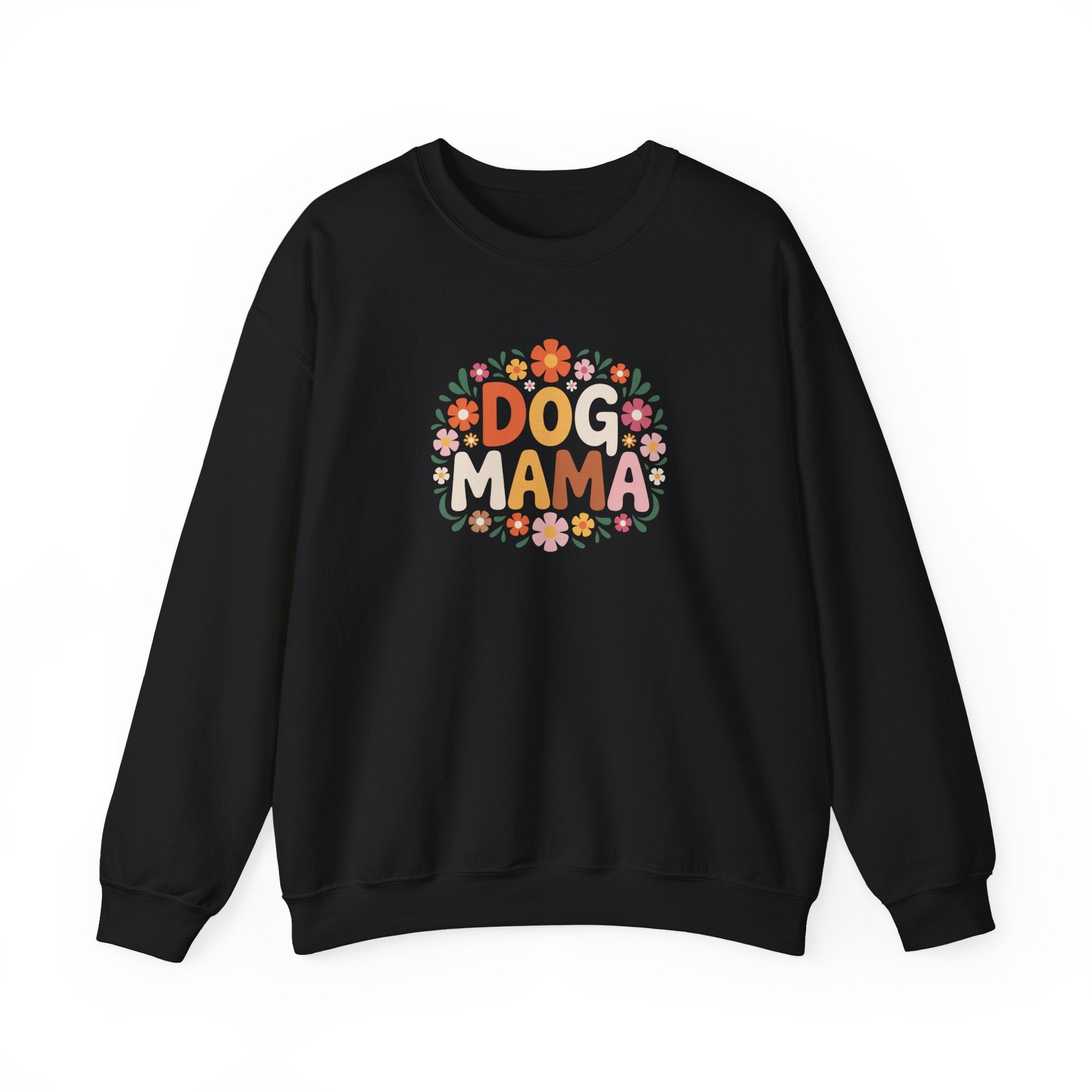 Dog Mama Floral Crewneck