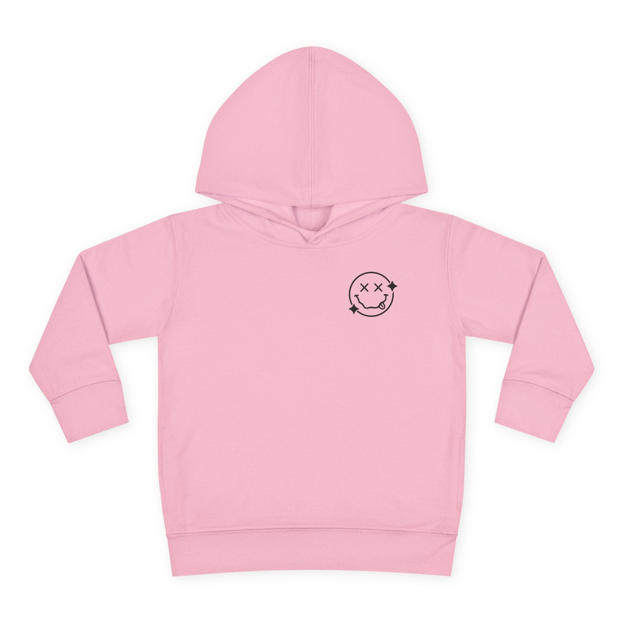 Toddler Hoodie — 'Wild Child' Checkerboard Graphic Pullover