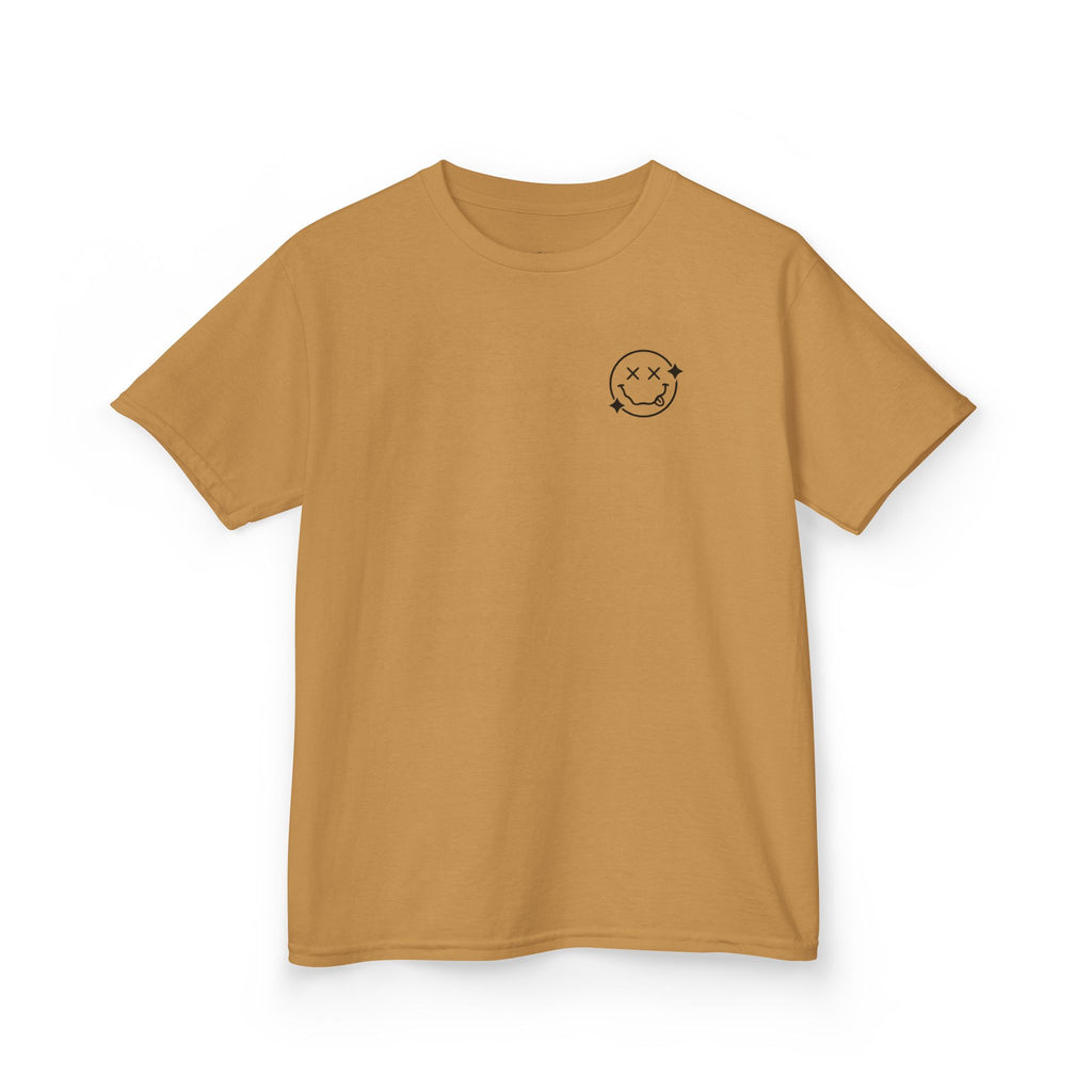 Kids Tee — 'Wild Child' Checkerboard Graphic