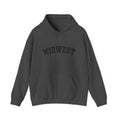 Midwest Hoodie- Collegiate Chest Logo Sweatshirt