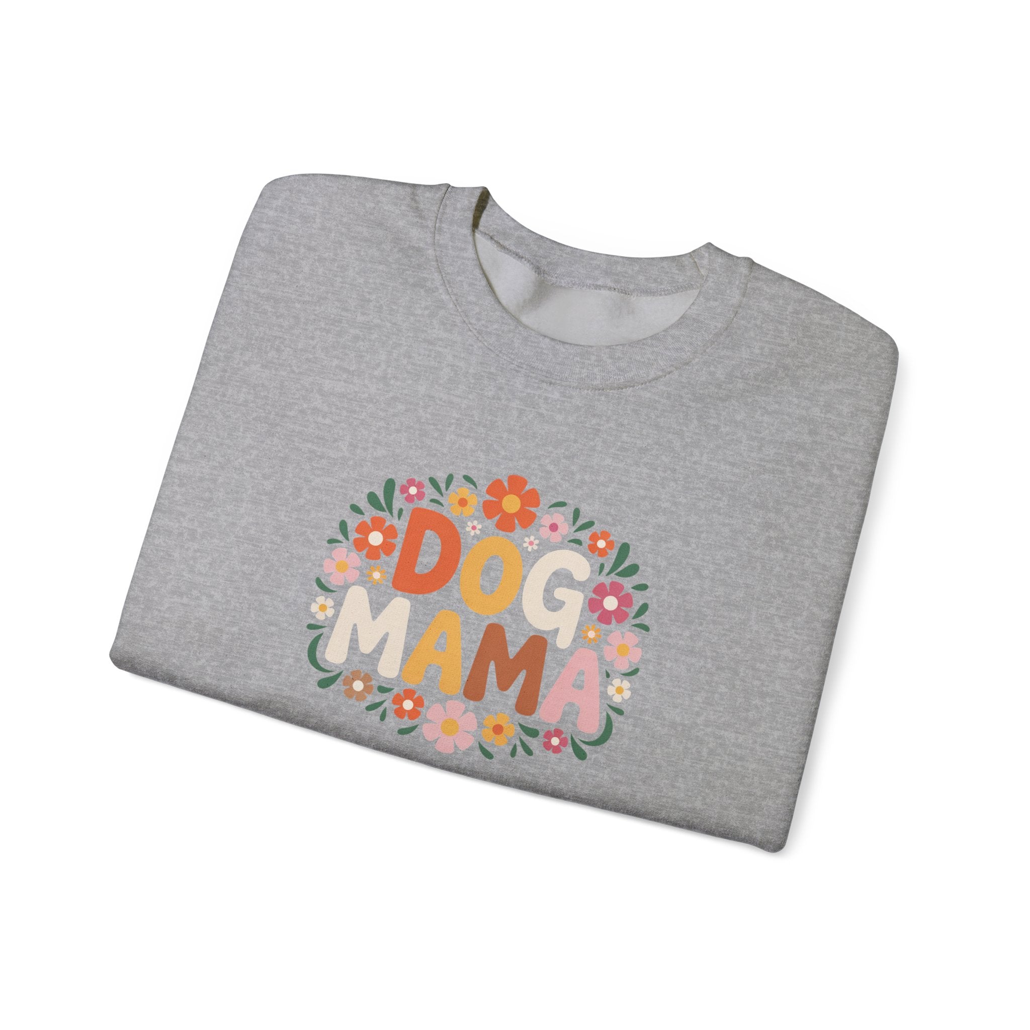 Dog Mama Floral Crewneck