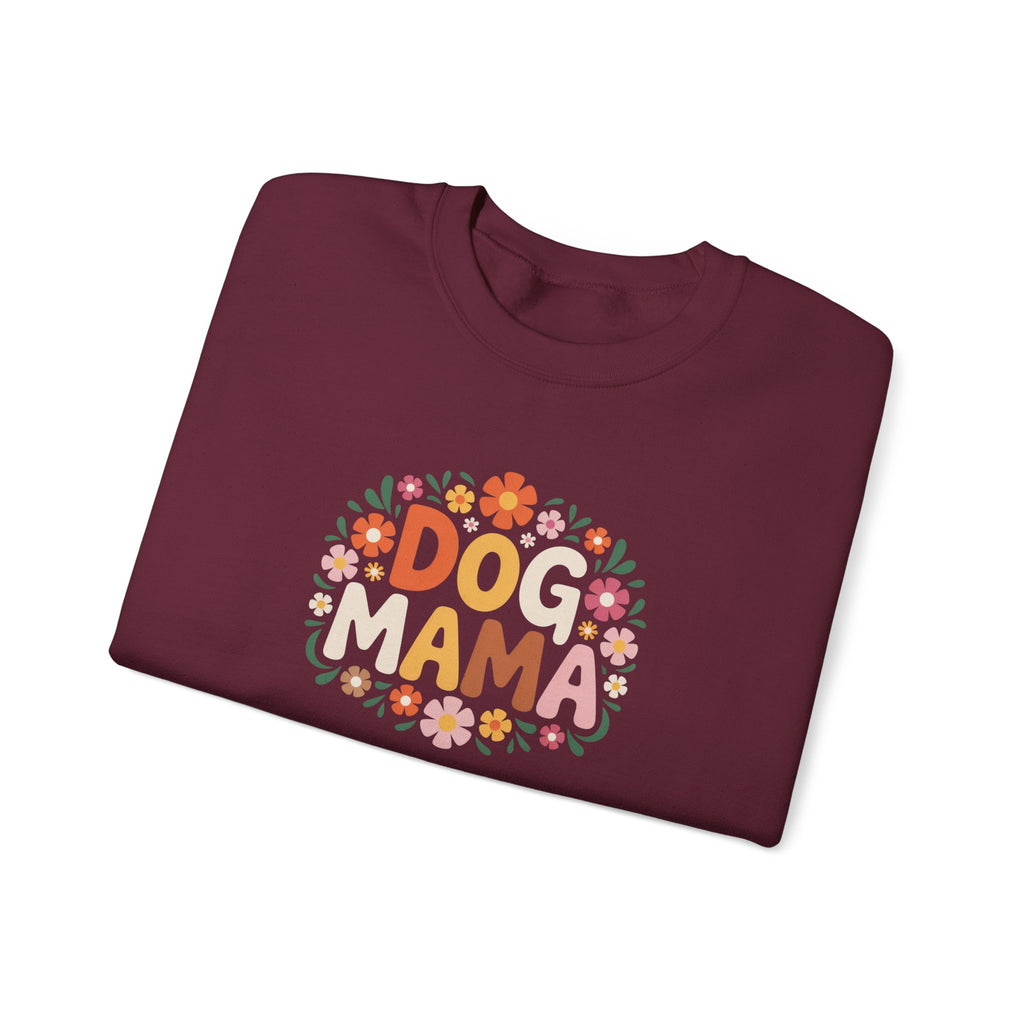 Dog Mama Floral Crewneck