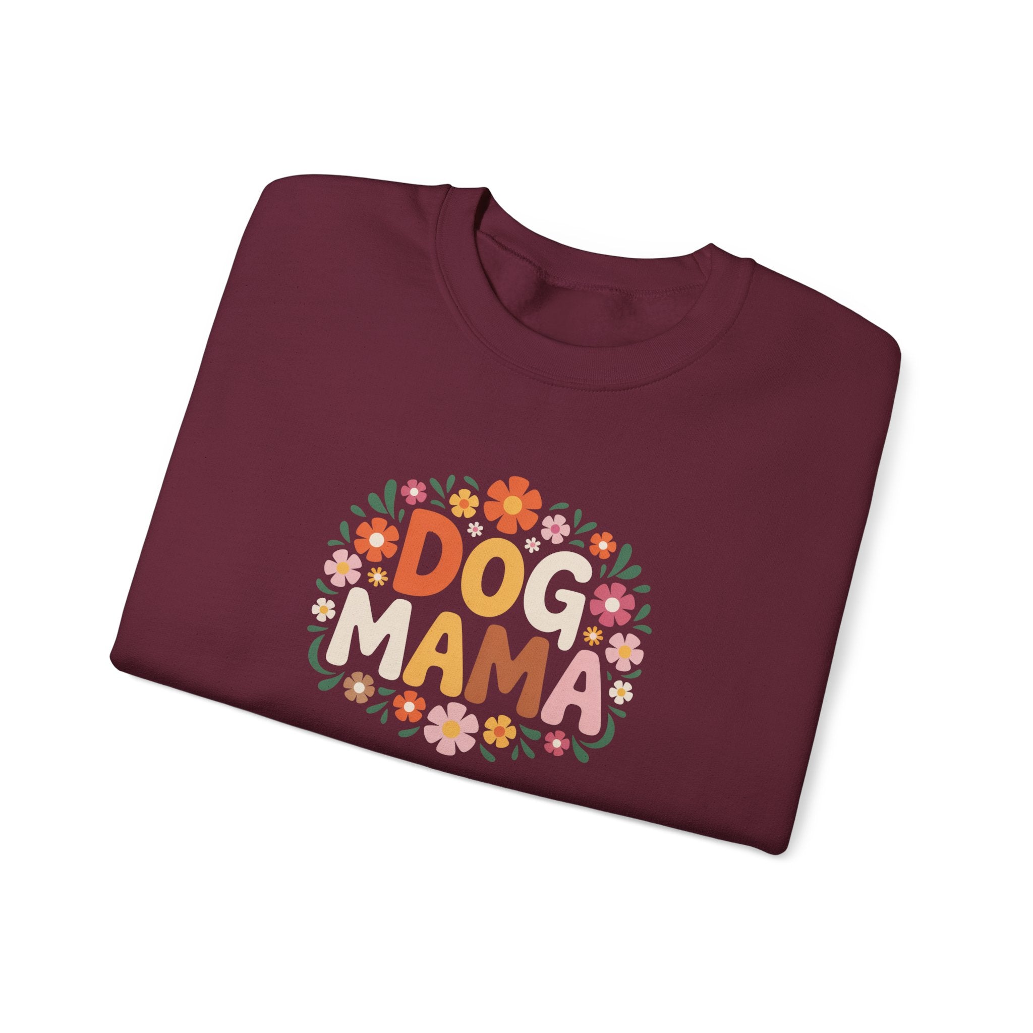 Dog Mama Floral Crewneck