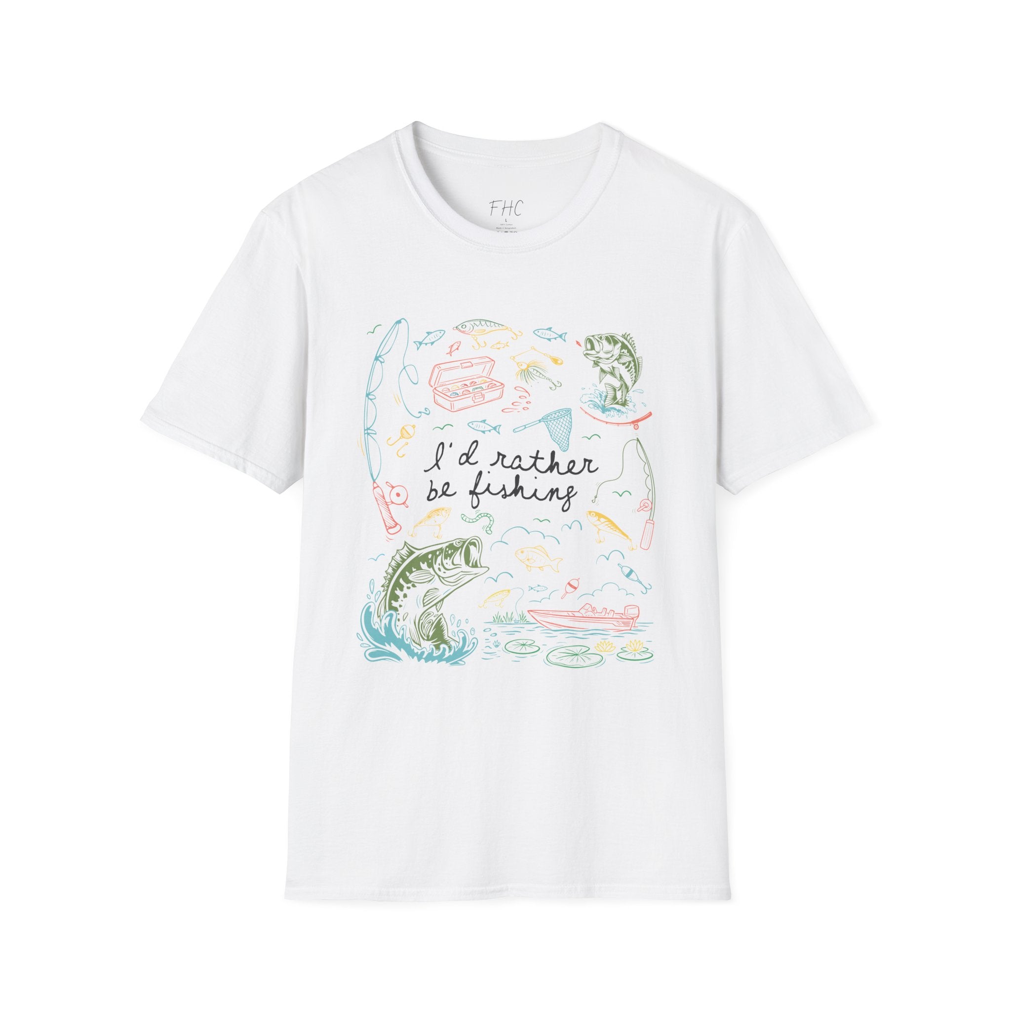 I'd Rather Be Fishing T-Shirt