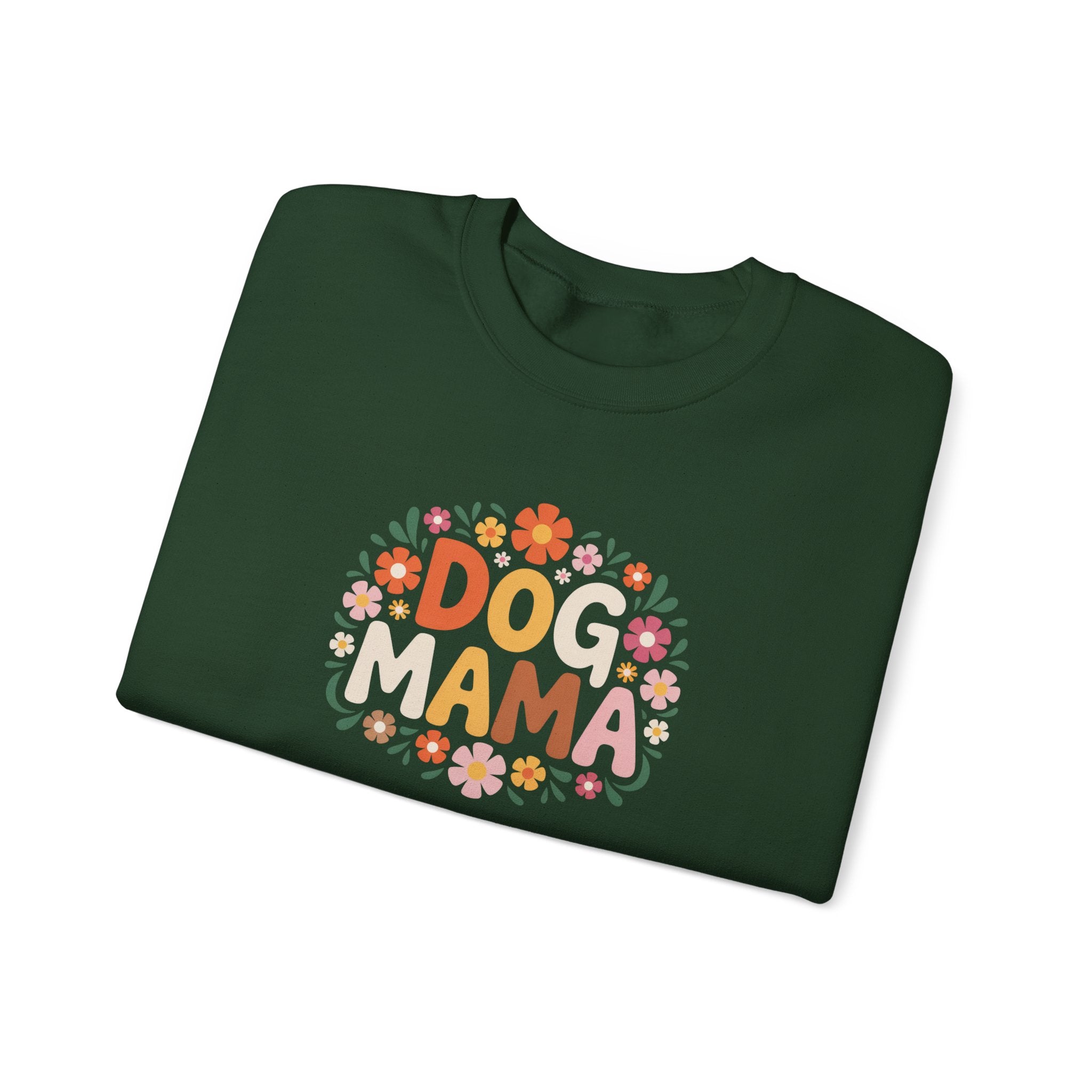 Dog Mama Floral Crewneck