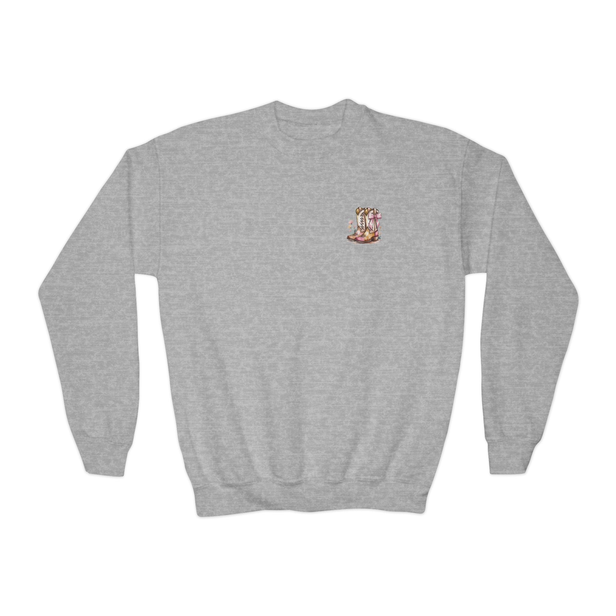 Youth Cowgirl Crewneck Sweatshirt