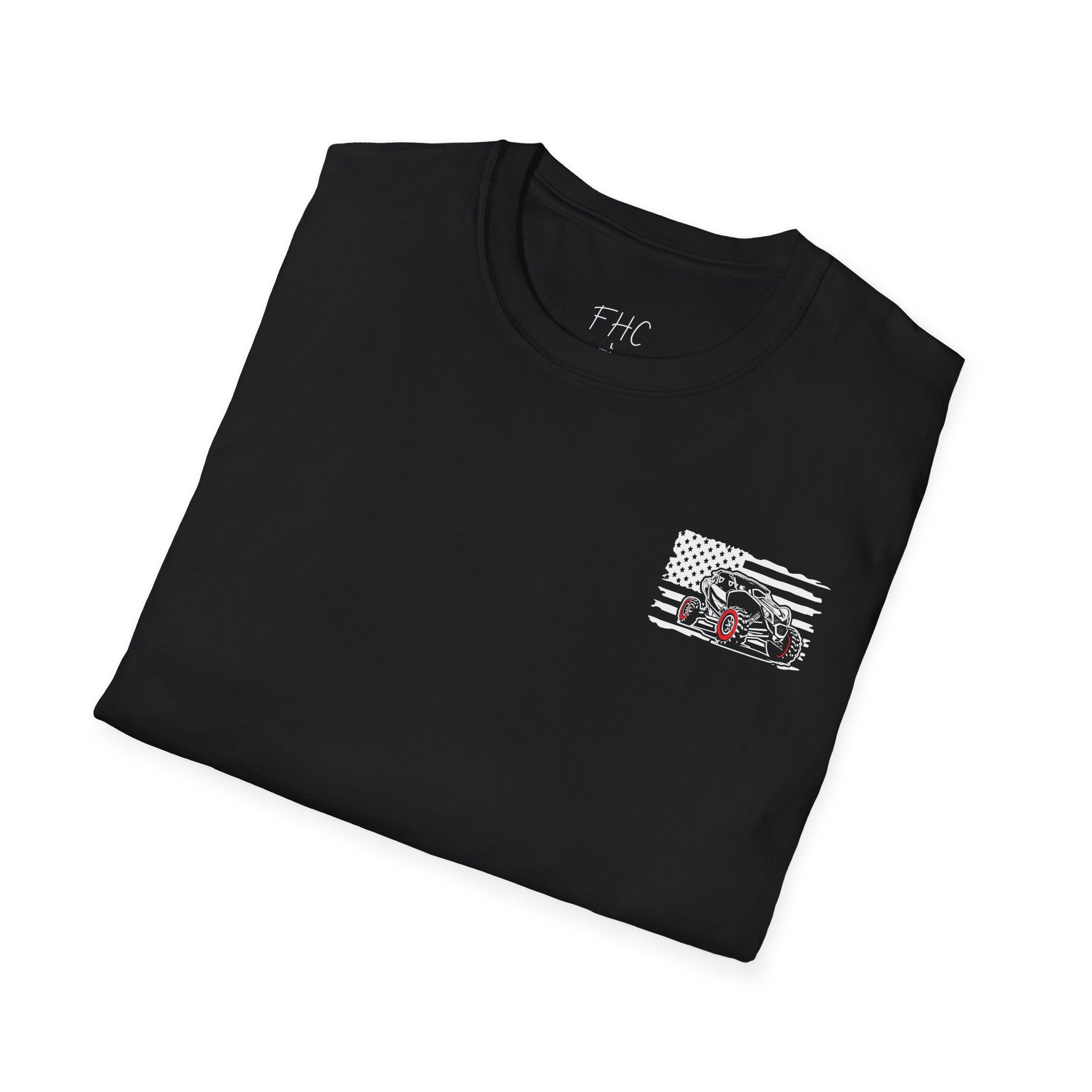 Off-Road UTV American Flag T-Shirt