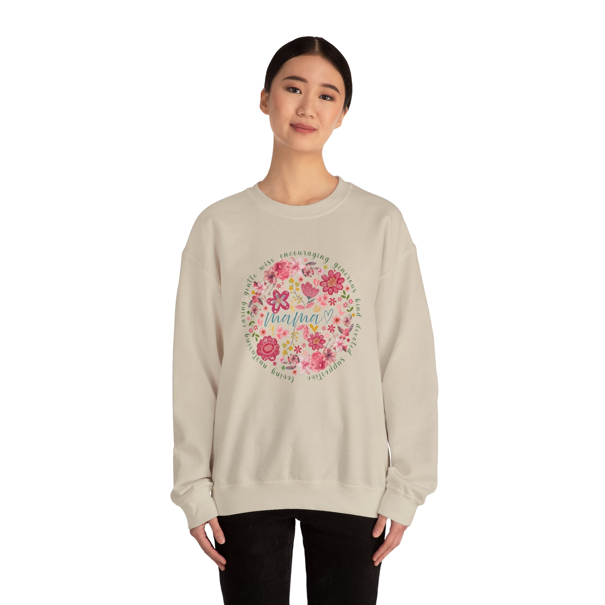 Mama Floral Crewneck