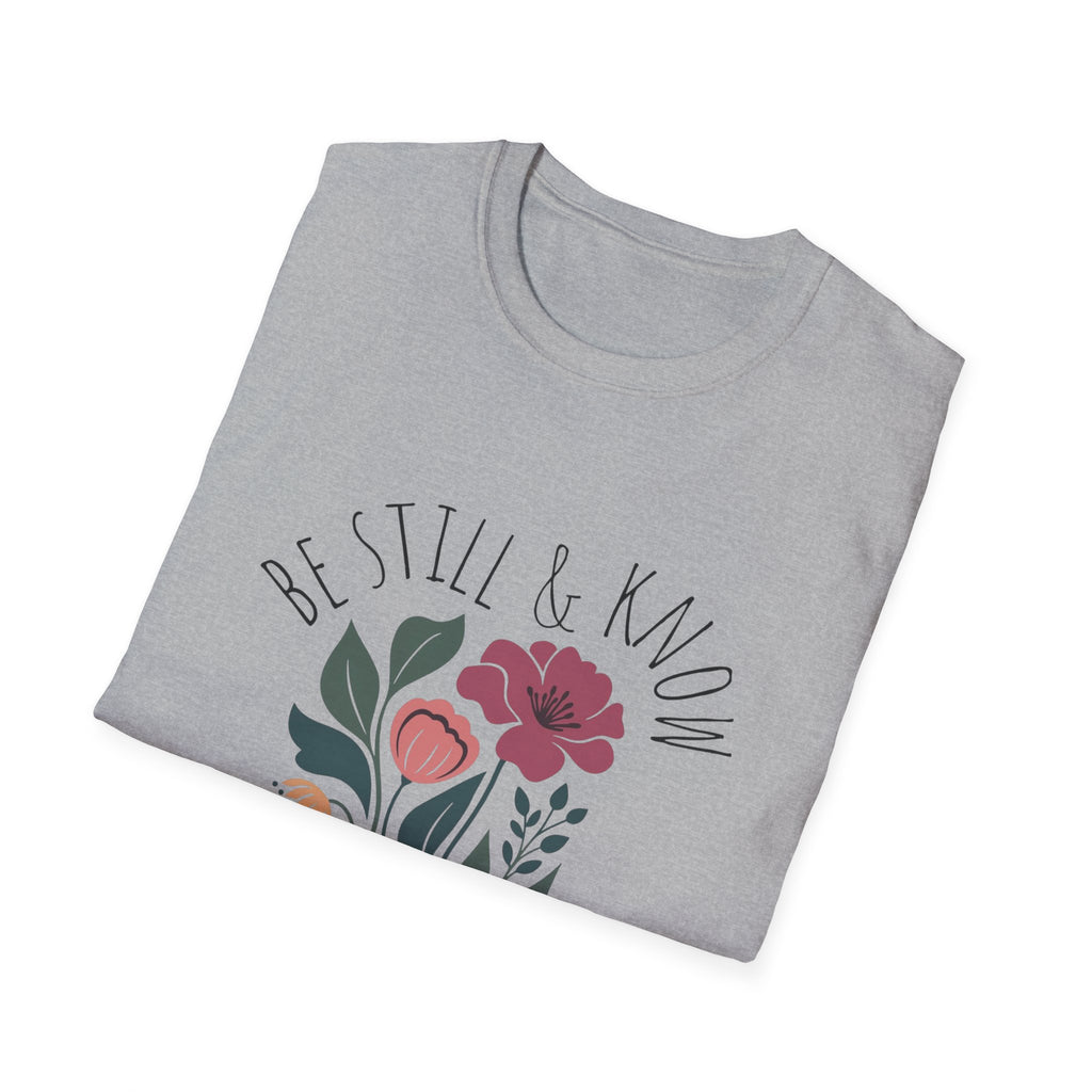 Be Still & Know Floral T-Shirt