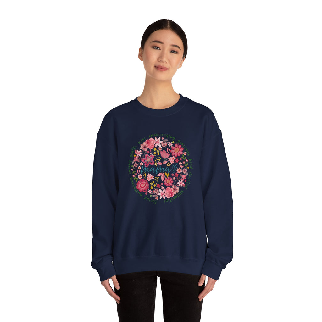 Mama Floral Crewneck