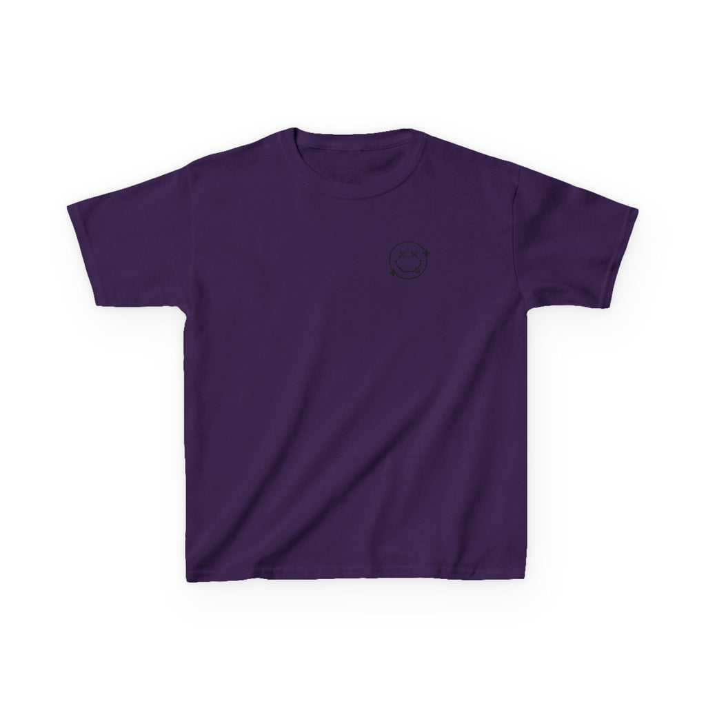 Kids Tee — 'Wild Child' Checkerboard Graphic