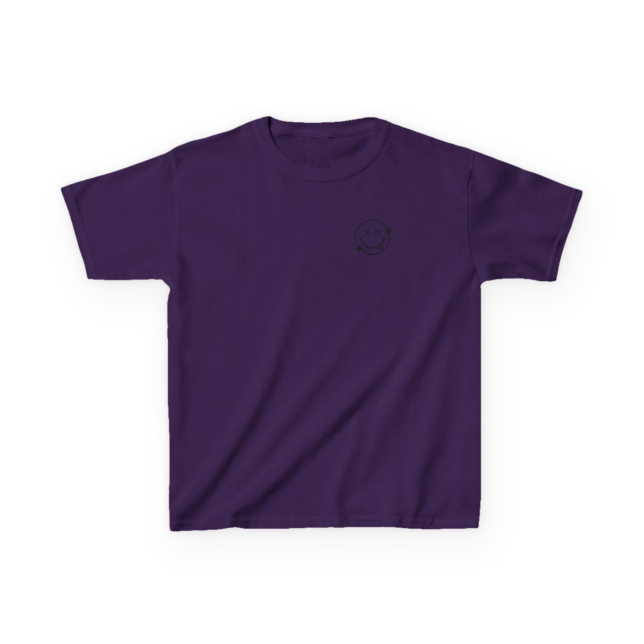 Kids Tee — 'Wild Child' Checkerboard Graphic