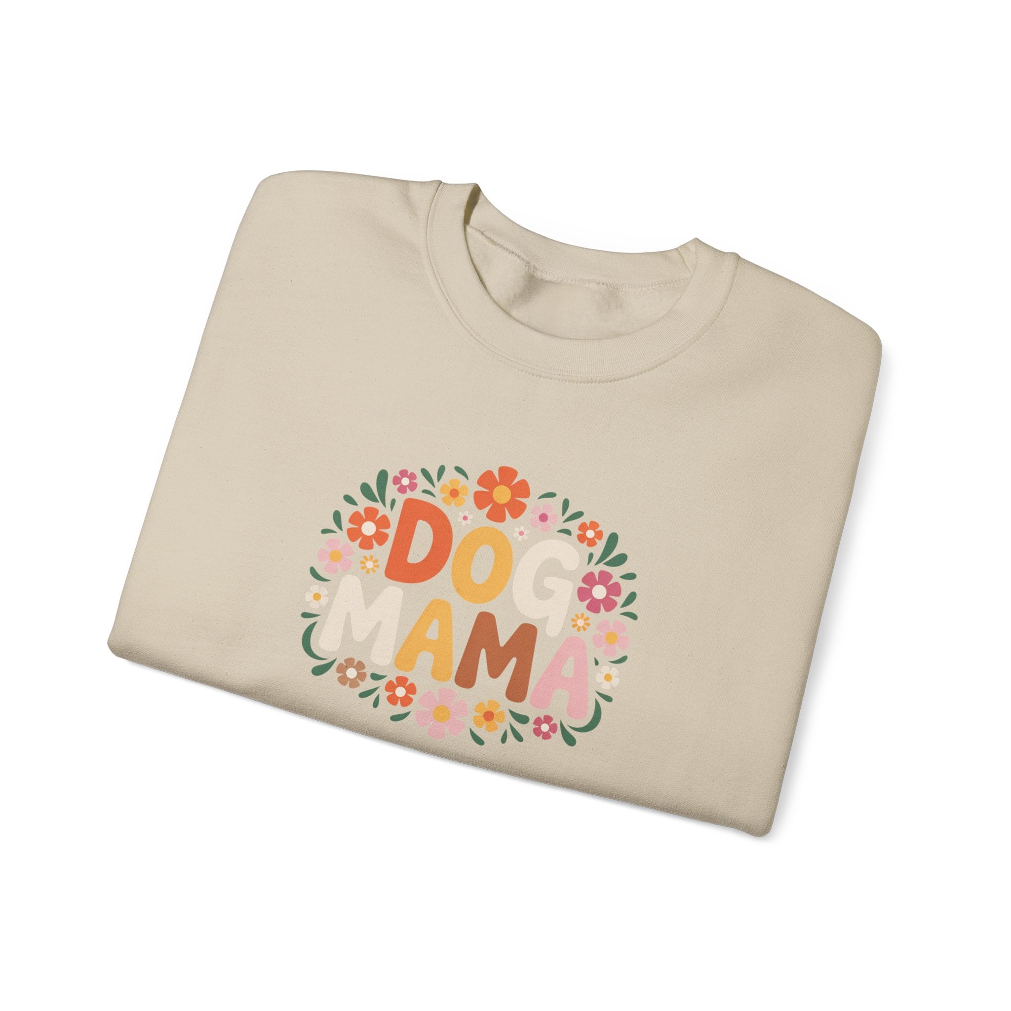 Dog Mama Floral Crewneck