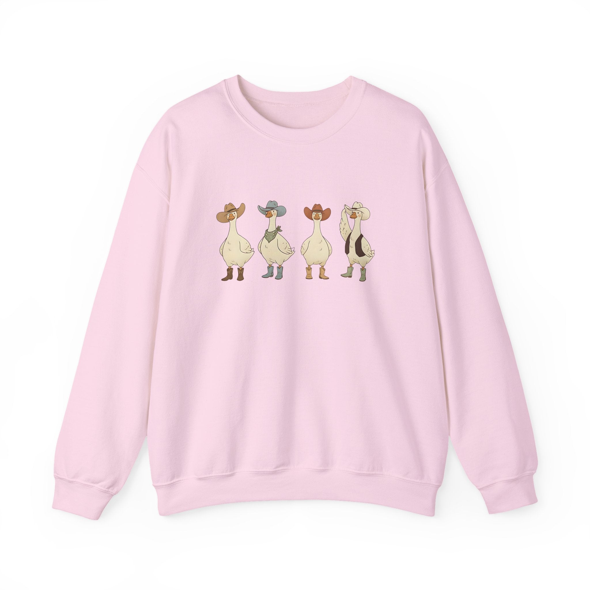 Cowboy Ducks Graphic Crewneck
