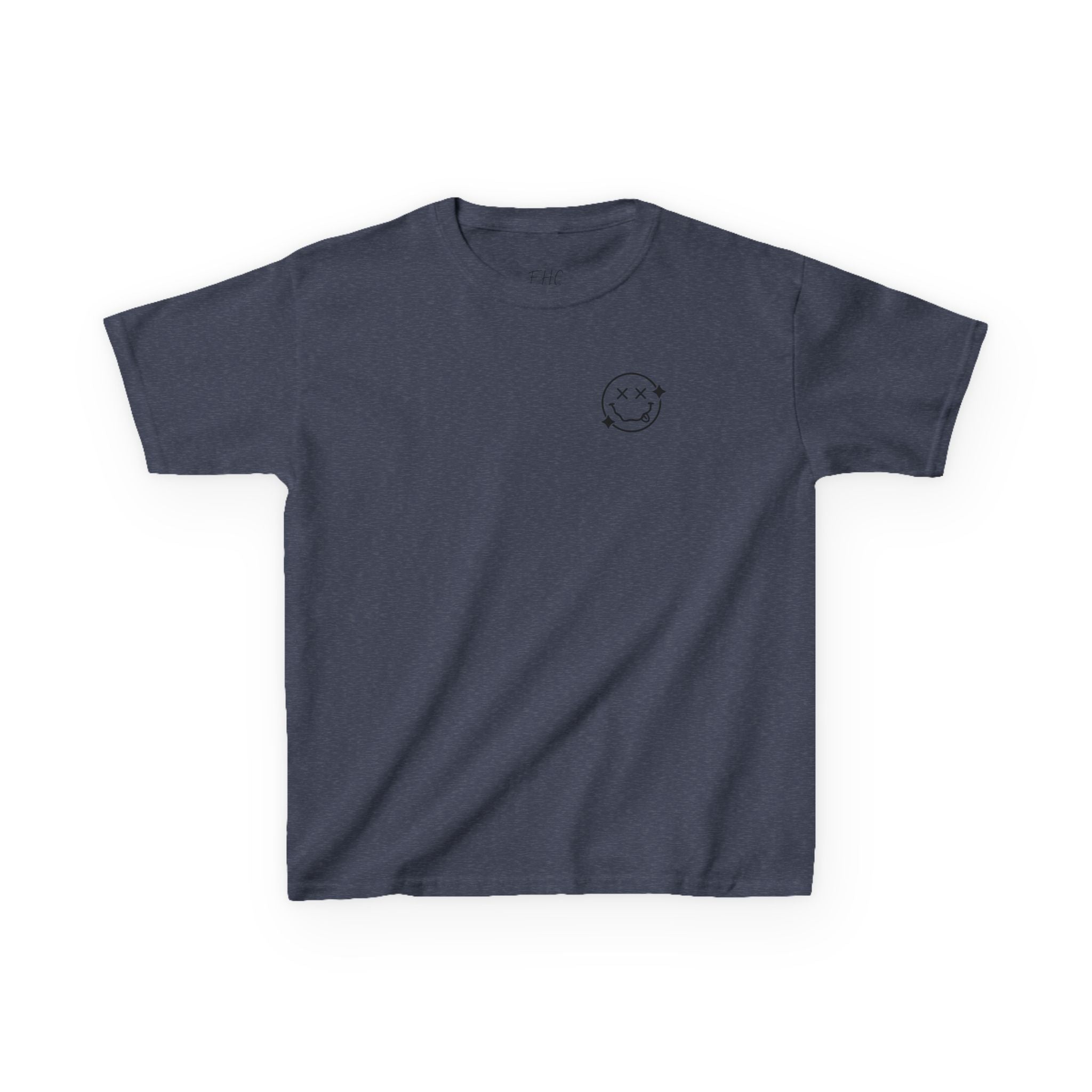 Kids Tee — 'Wild Child' Checkerboard Graphic